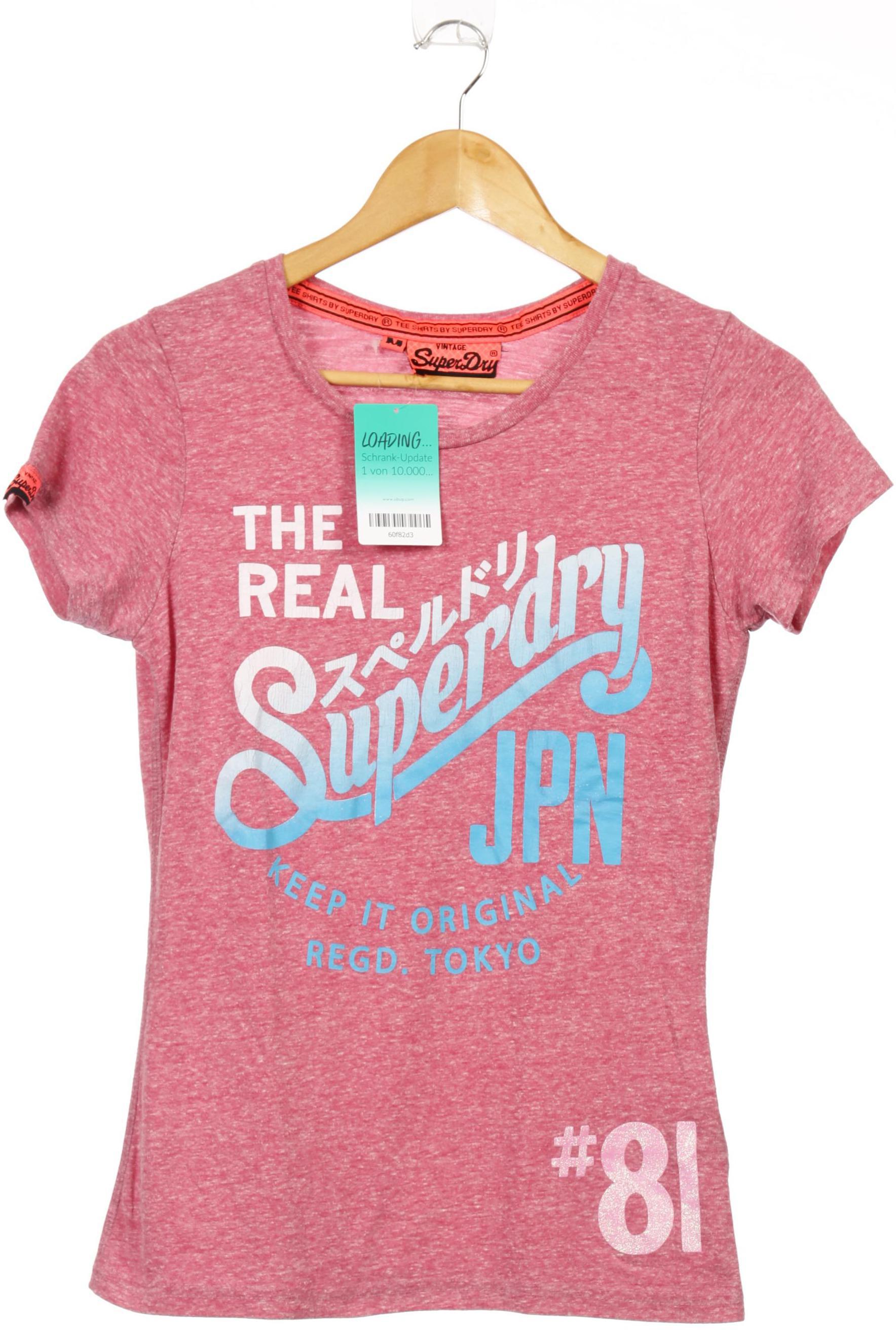 

Superdry Damen T-Shirt, pink, Gr.