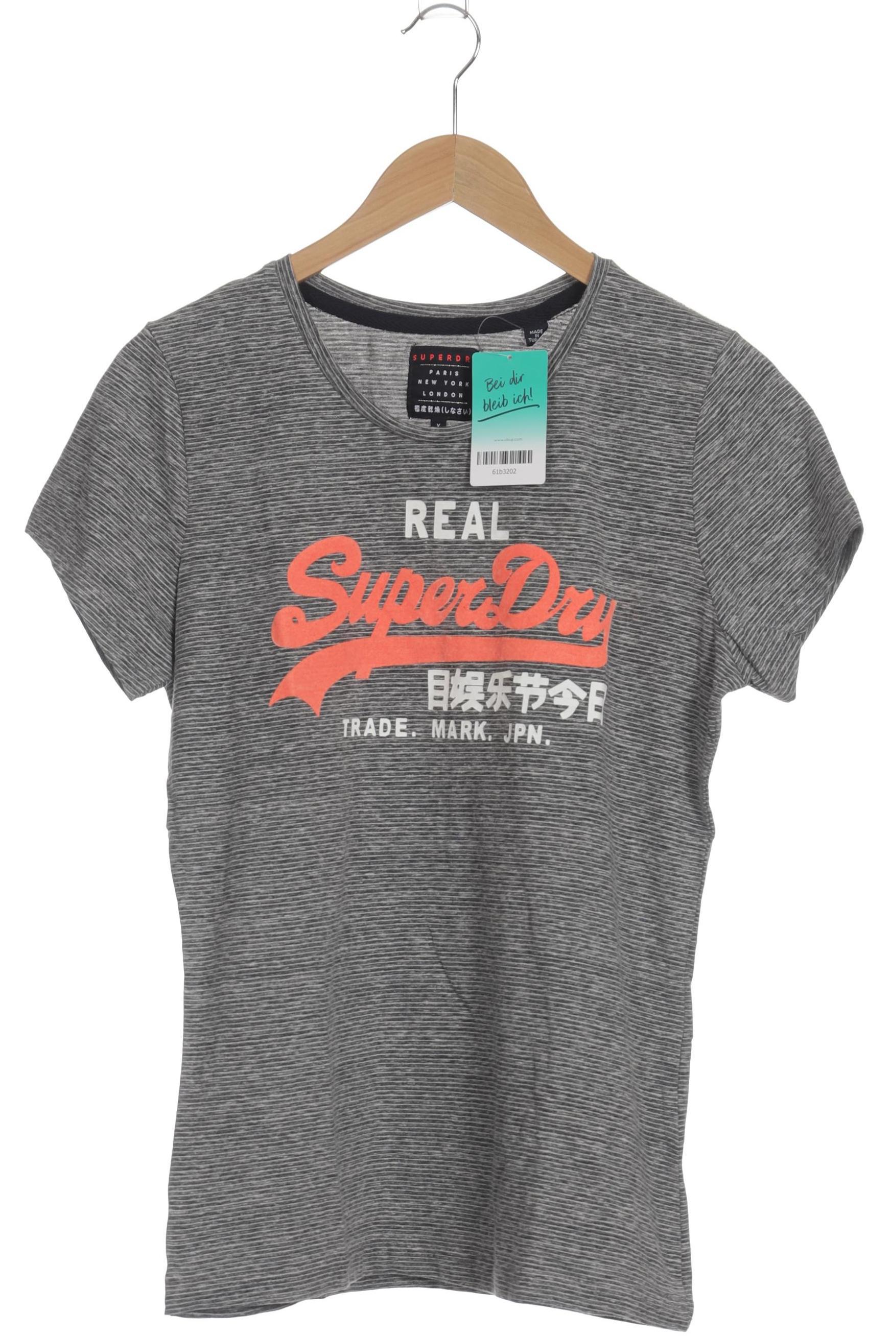 

Superdry Damen T-Shirt, grau, Gr.