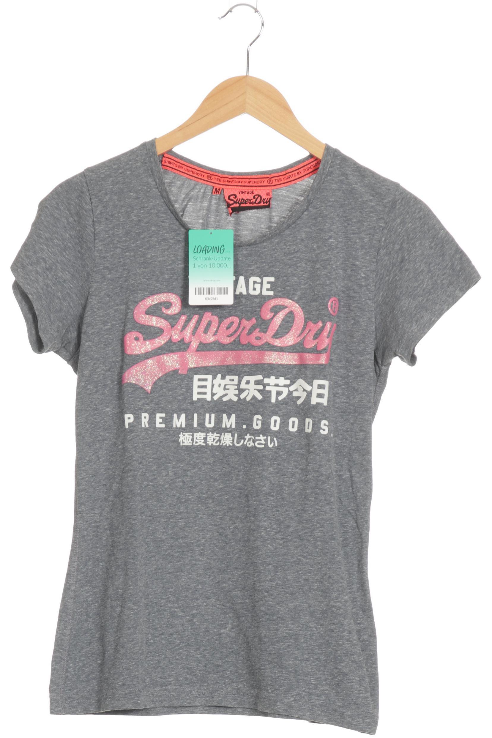 

Superdry Damen T-Shirt, grau, Gr.