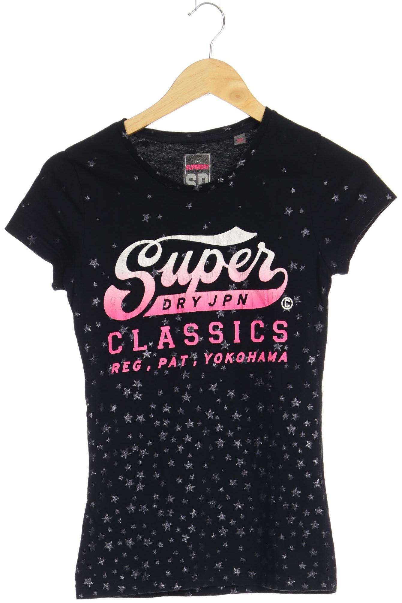 

Superdry Damen T-Shirt, blau, Gr.