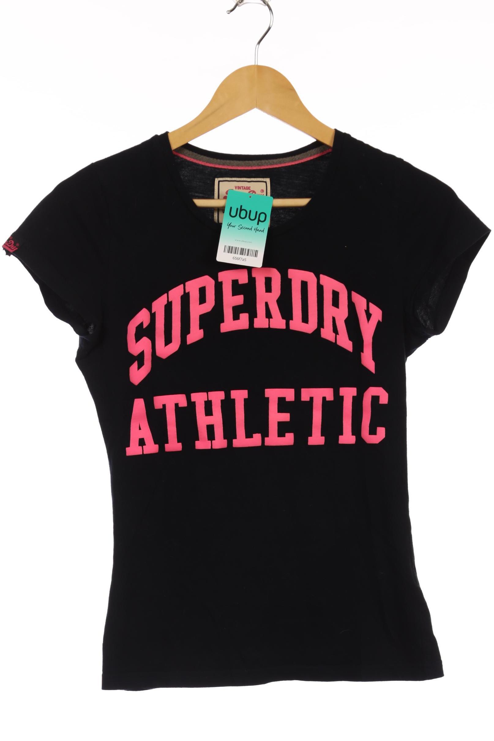 

Superdry Damen T-Shirt, schwarz, Gr.