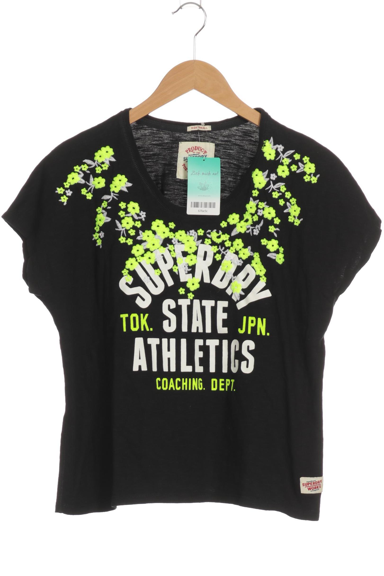 

Superdry Damen T-Shirt, schwarz, Gr.