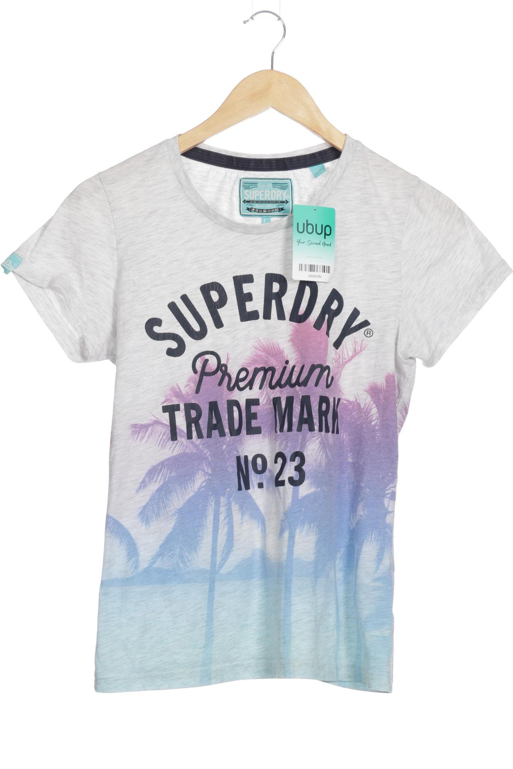 

Superdry Damen T-Shirt, grau, Gr.