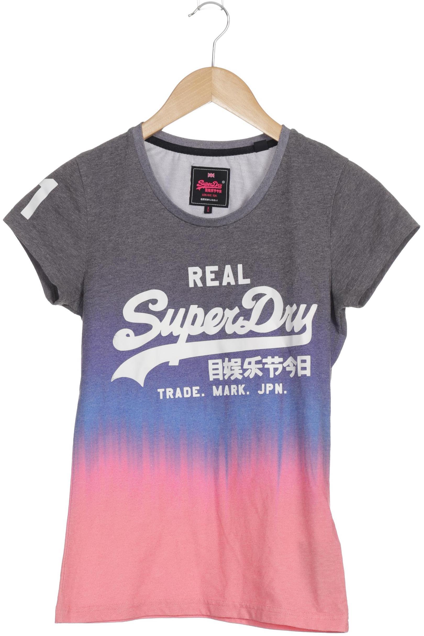 

Superdry Damen T-Shirt, grau, Gr.