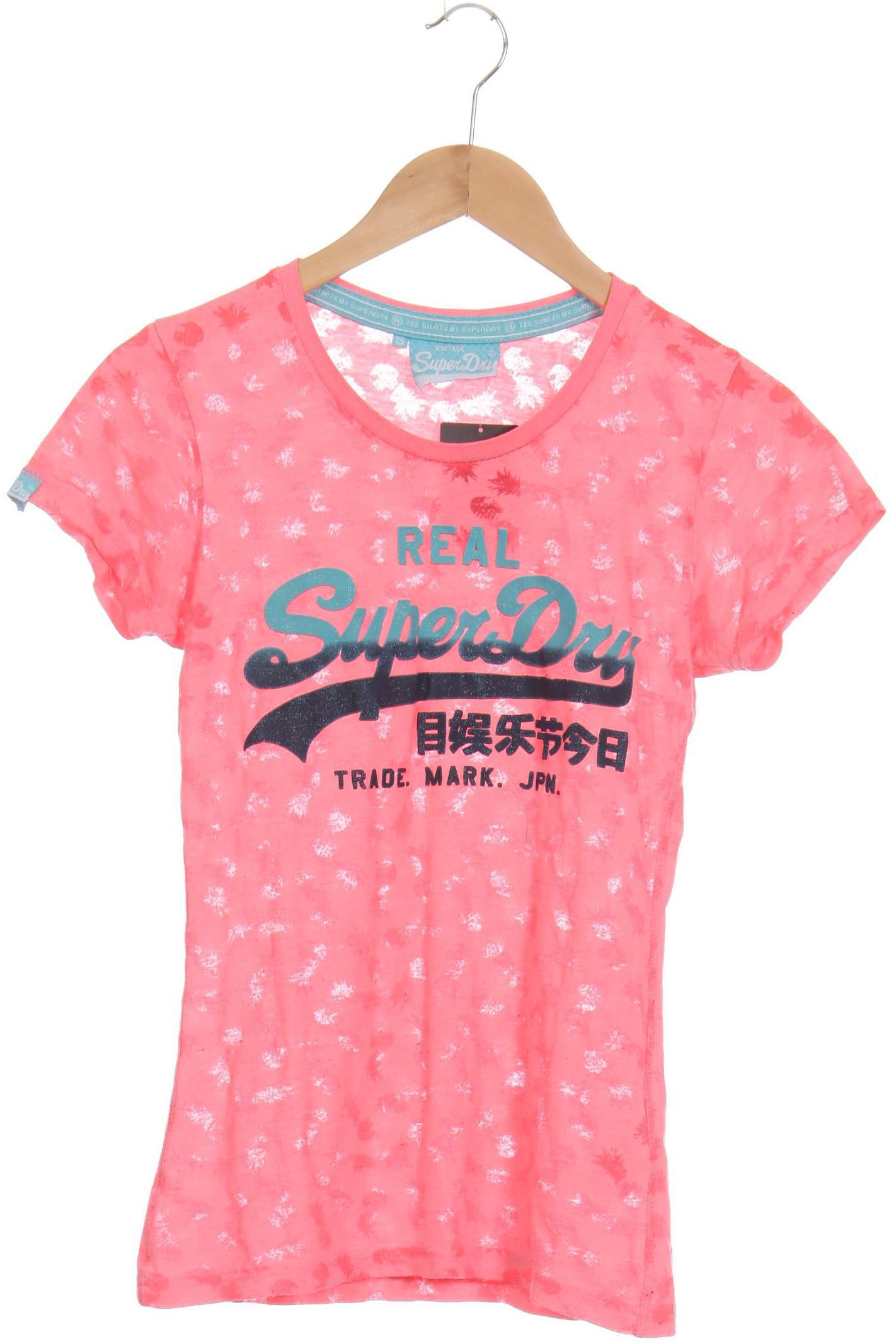 

Superdry Damen T-Shirt, pink, Gr.
