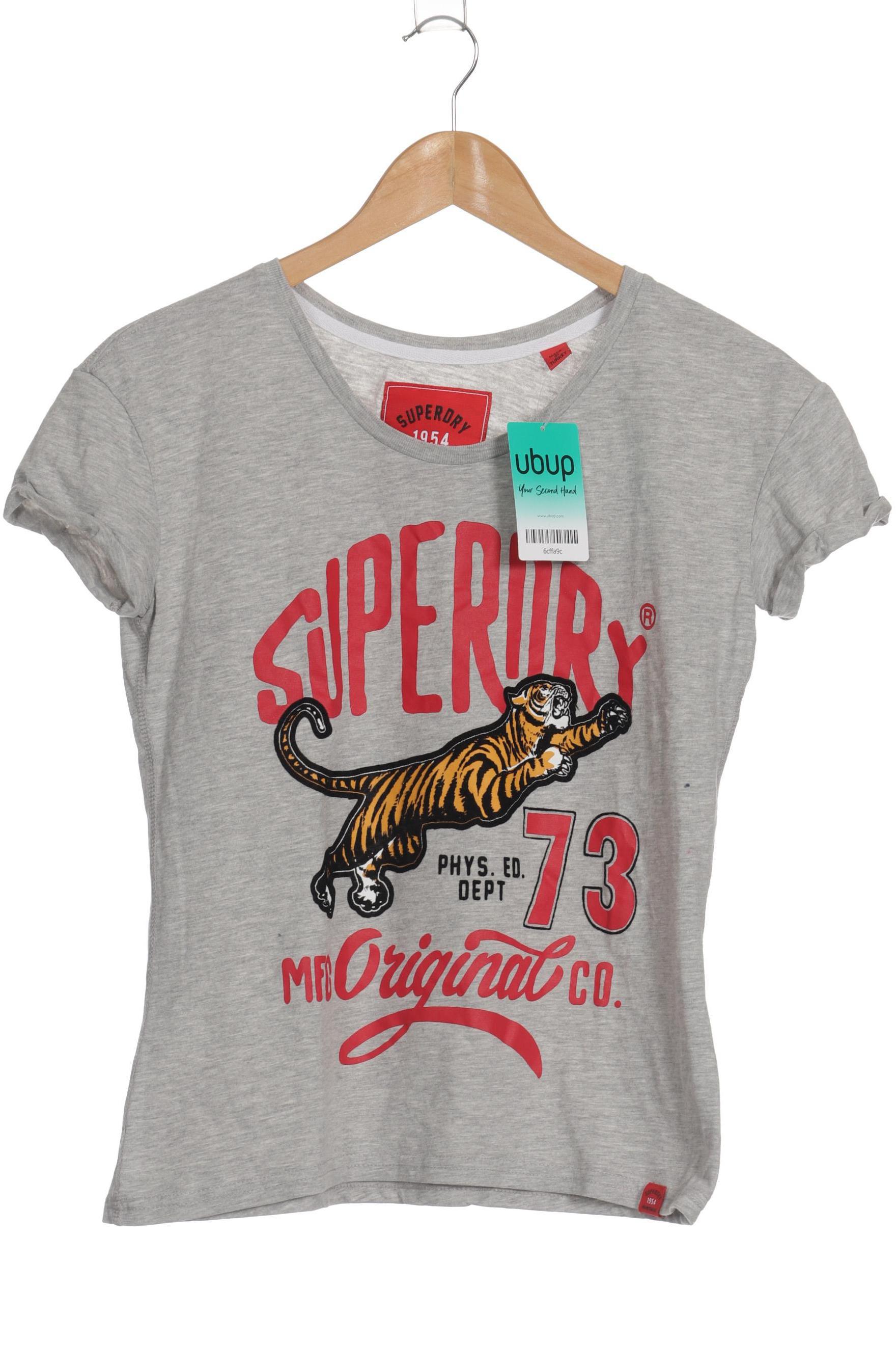 

Superdry Damen T-Shirt, grau, Gr.