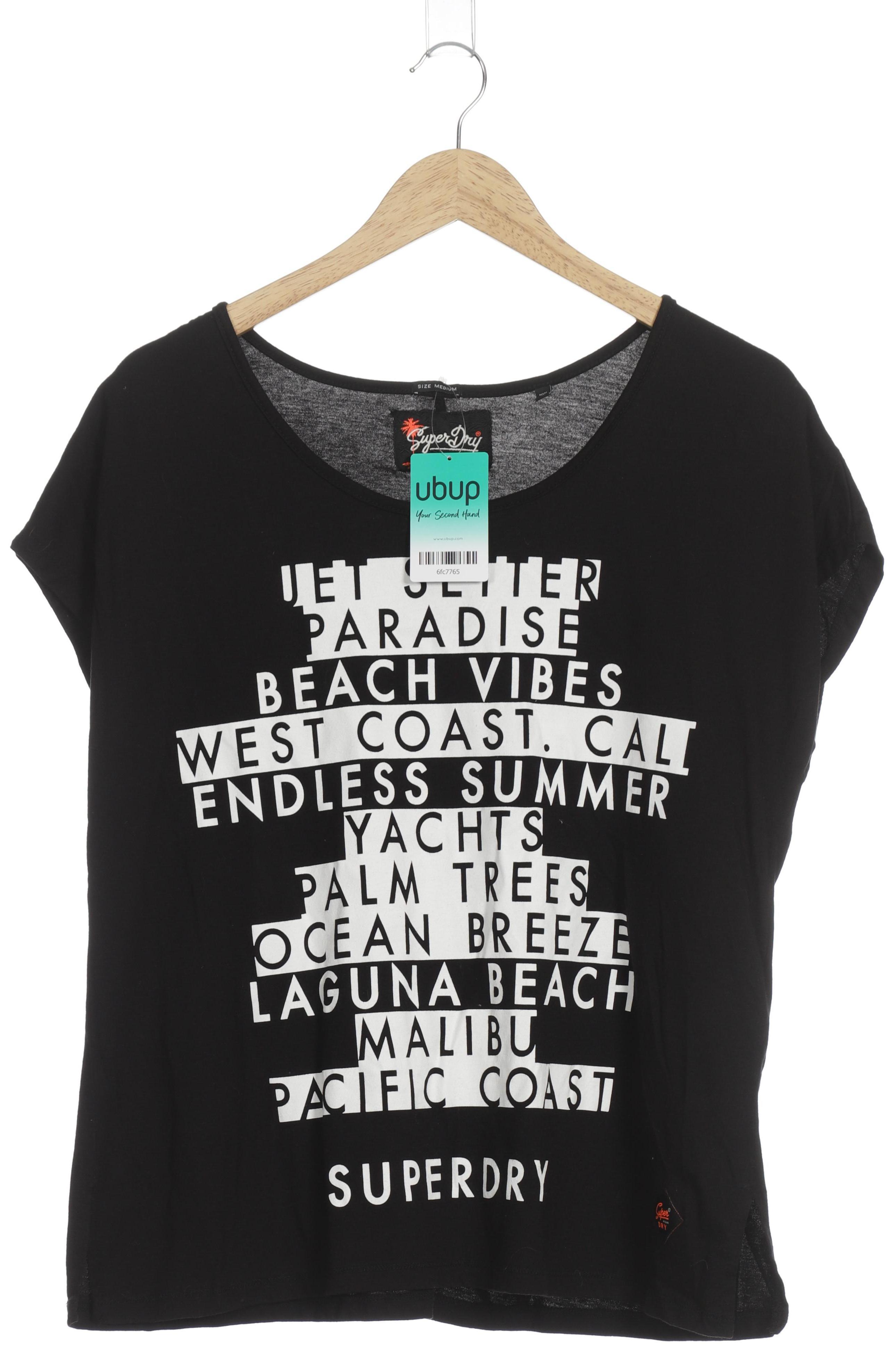 

Superdry Damen T-Shirt, schwarz, Gr.