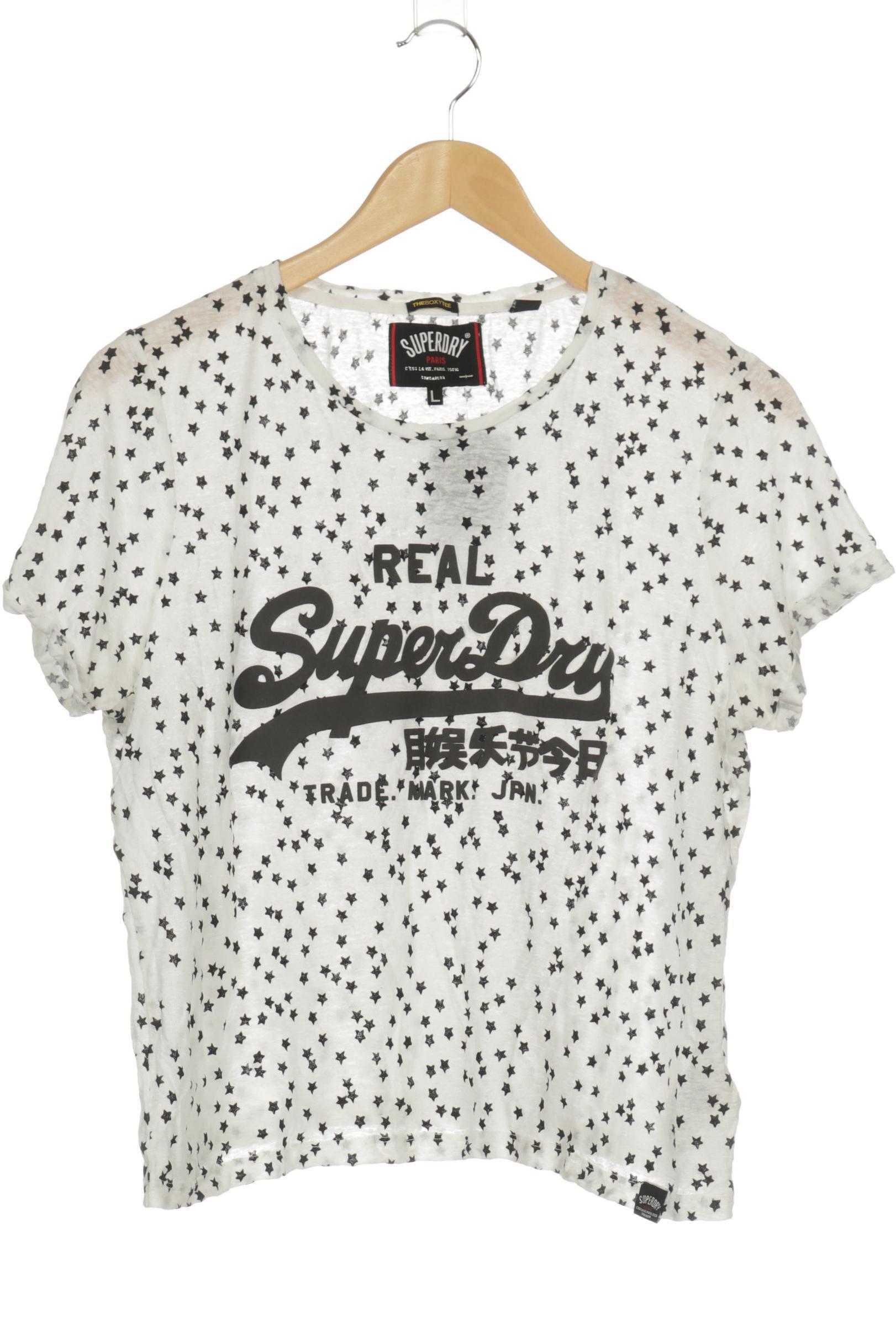 

Superdry Damen T-Shirt, weiß, Gr.