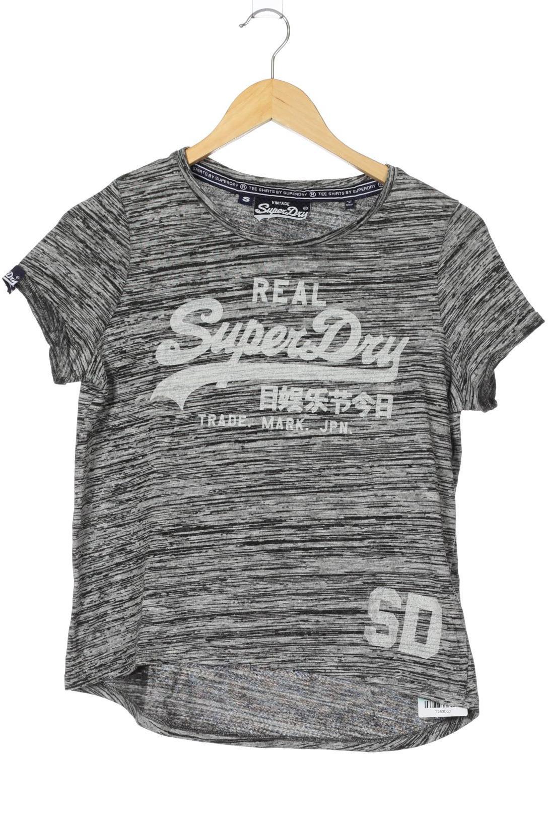 

Superdry Damen T-Shirt, grau, Gr.