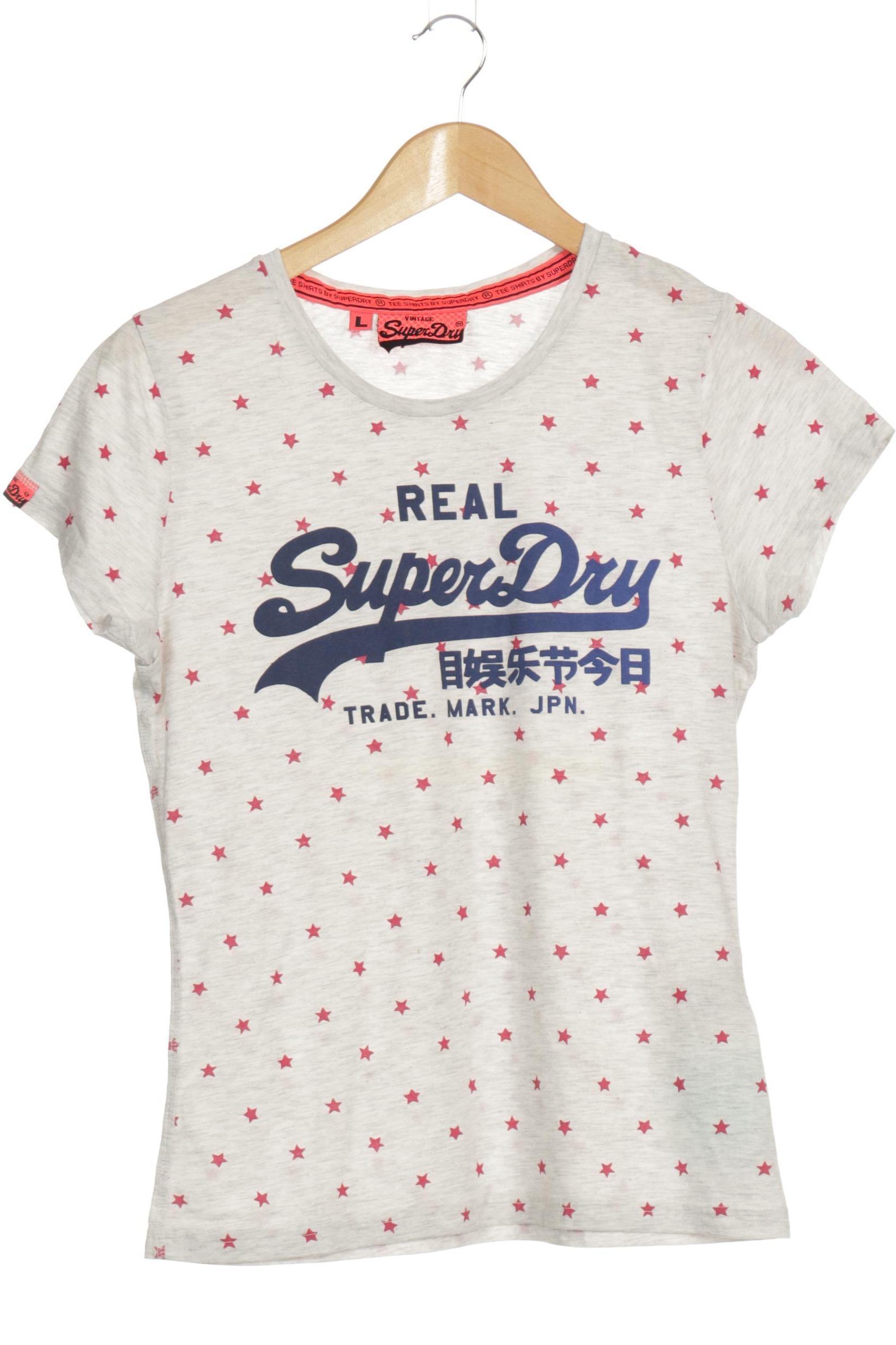 

Superdry Damen T-Shirt, grau, Gr.