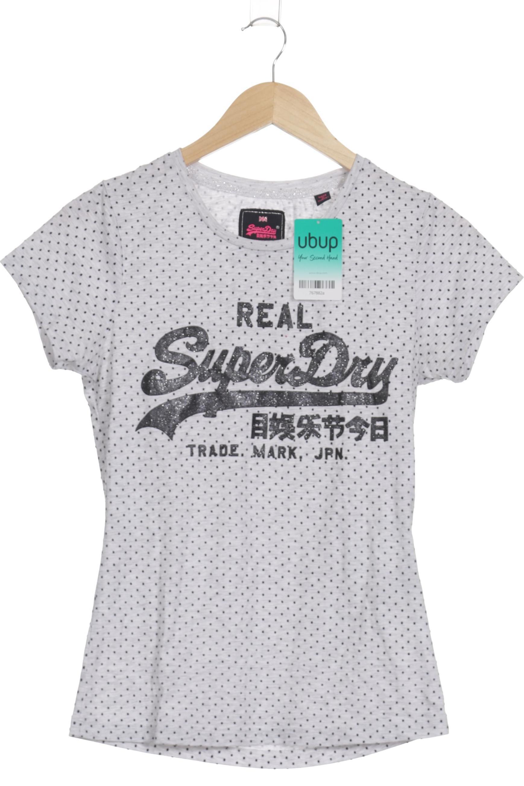 

Superdry Damen T-Shirt, grau, Gr.