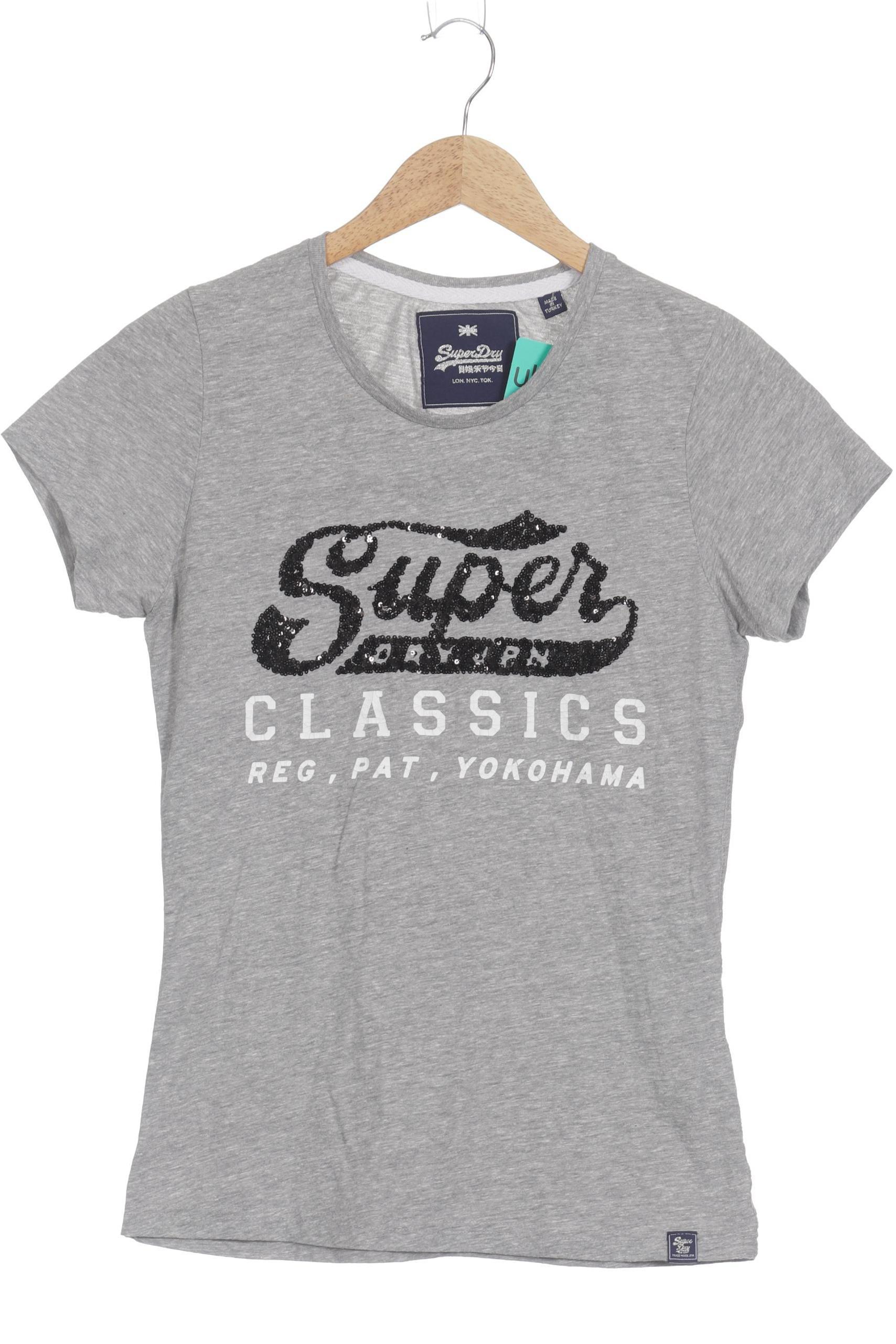 

Superdry Damen T-Shirt, grau, Gr.