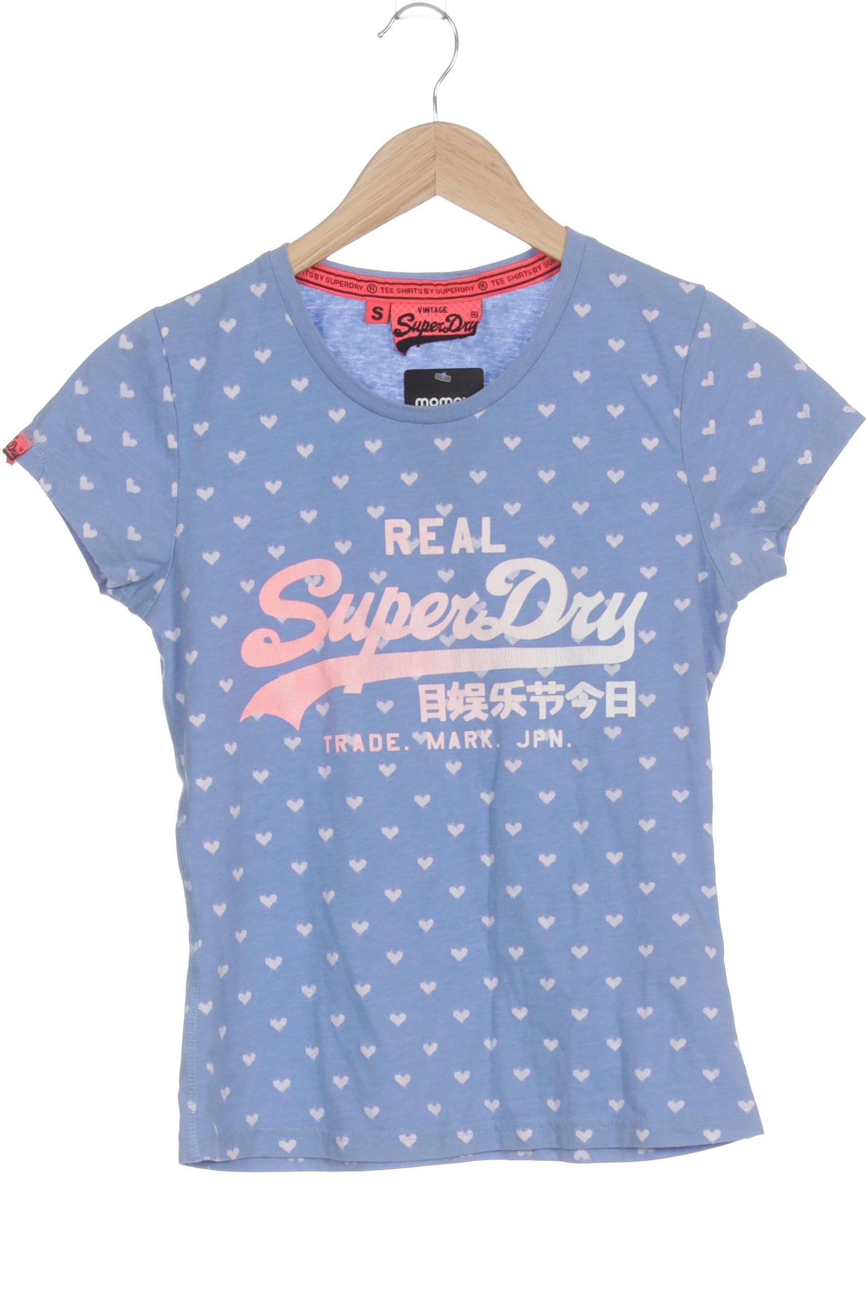 

Superdry Damen T-Shirt, blau, Gr.