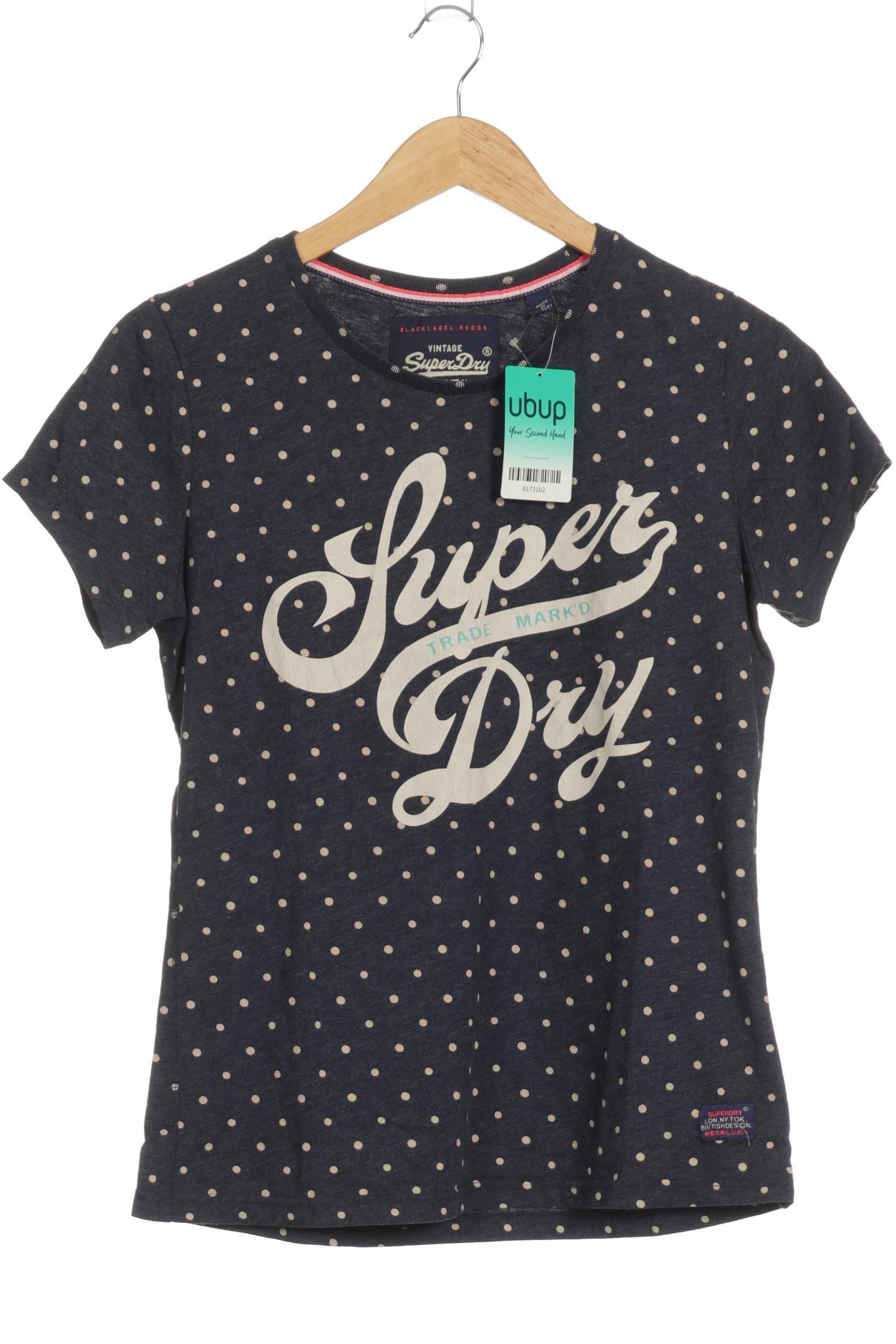 

Superdry Damen T-Shirt, blau, Gr.