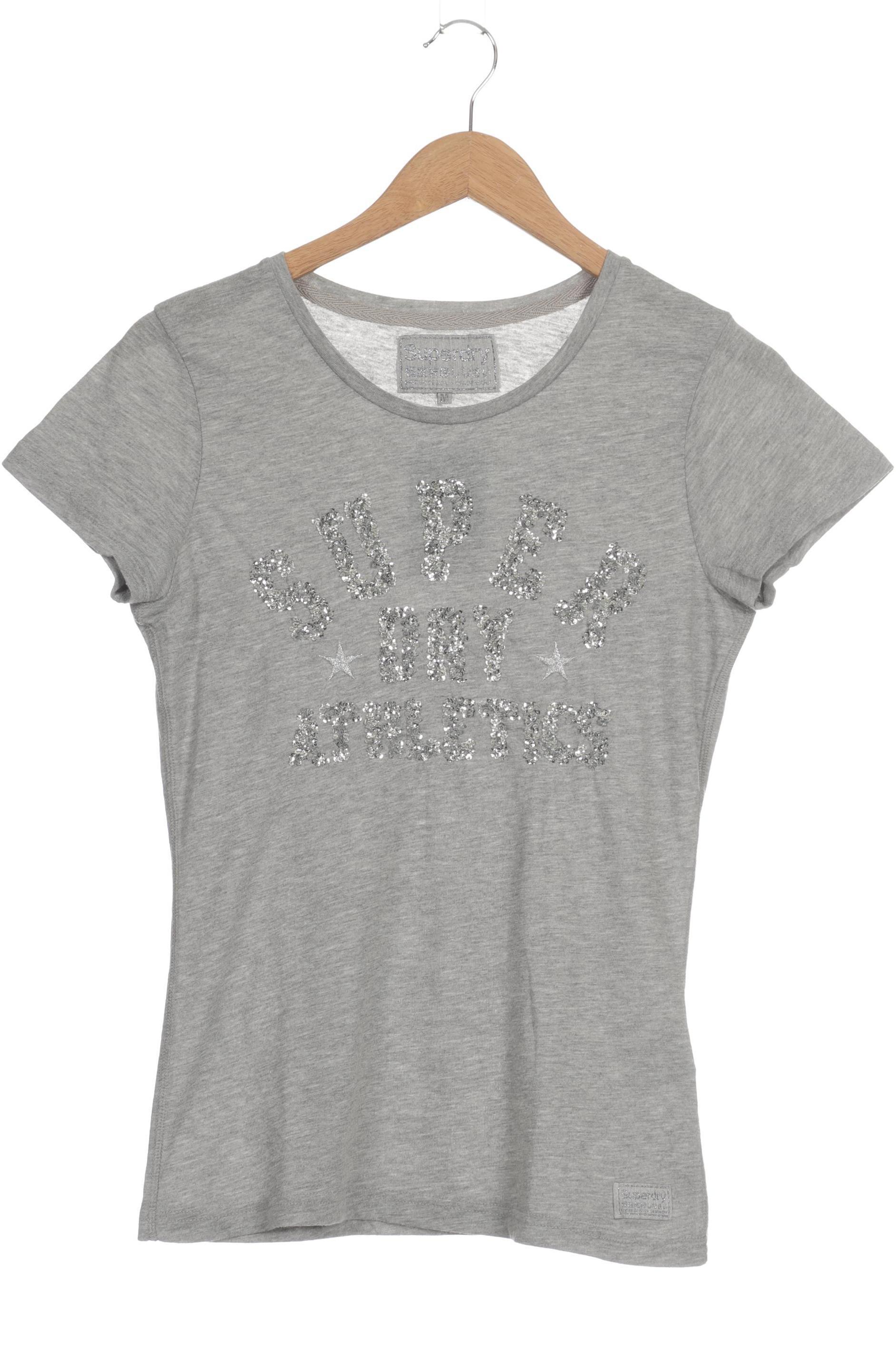 

Superdry Damen T-Shirt, grau, Gr.
