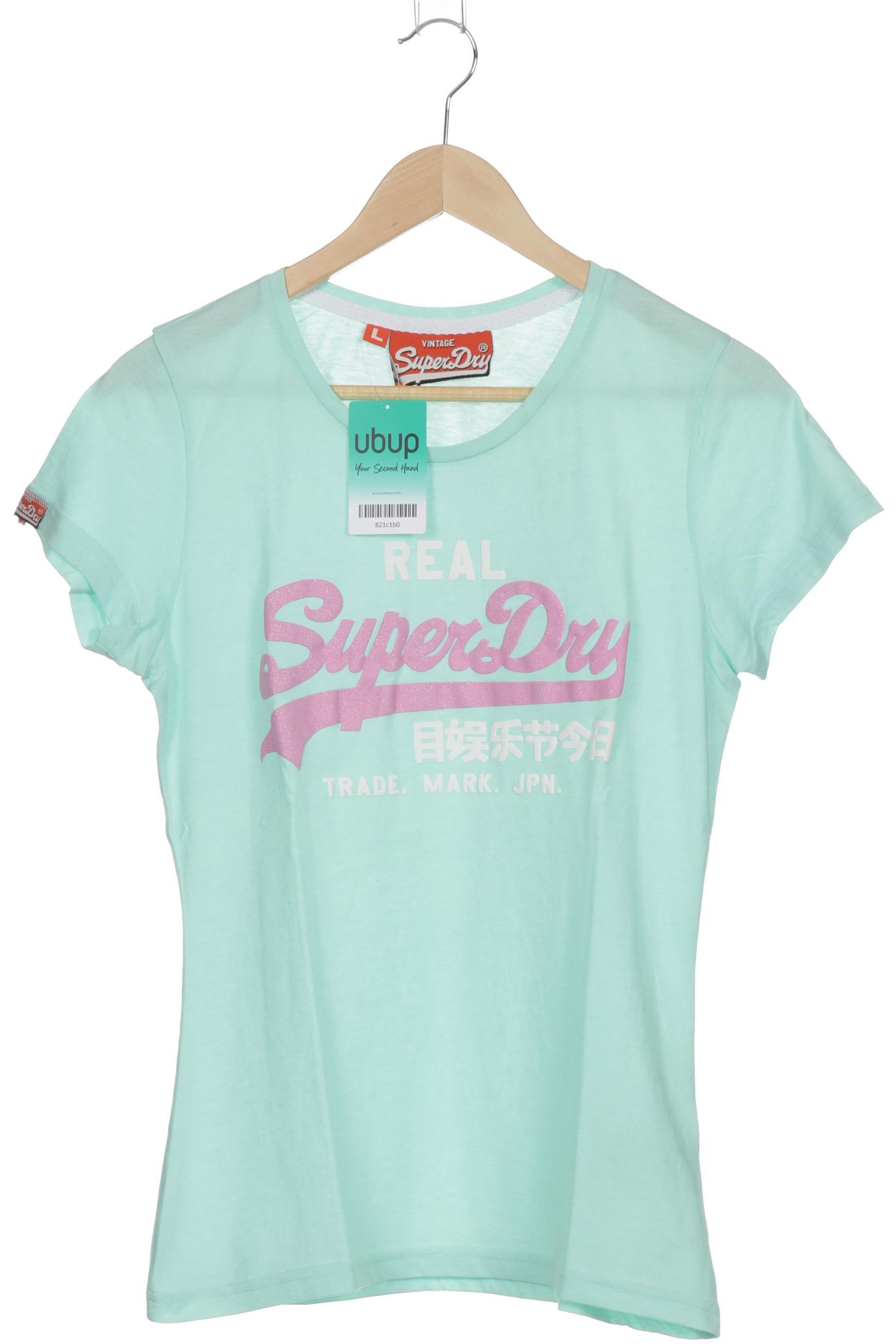 

Superdry Damen T-Shirt, türkis, Gr.