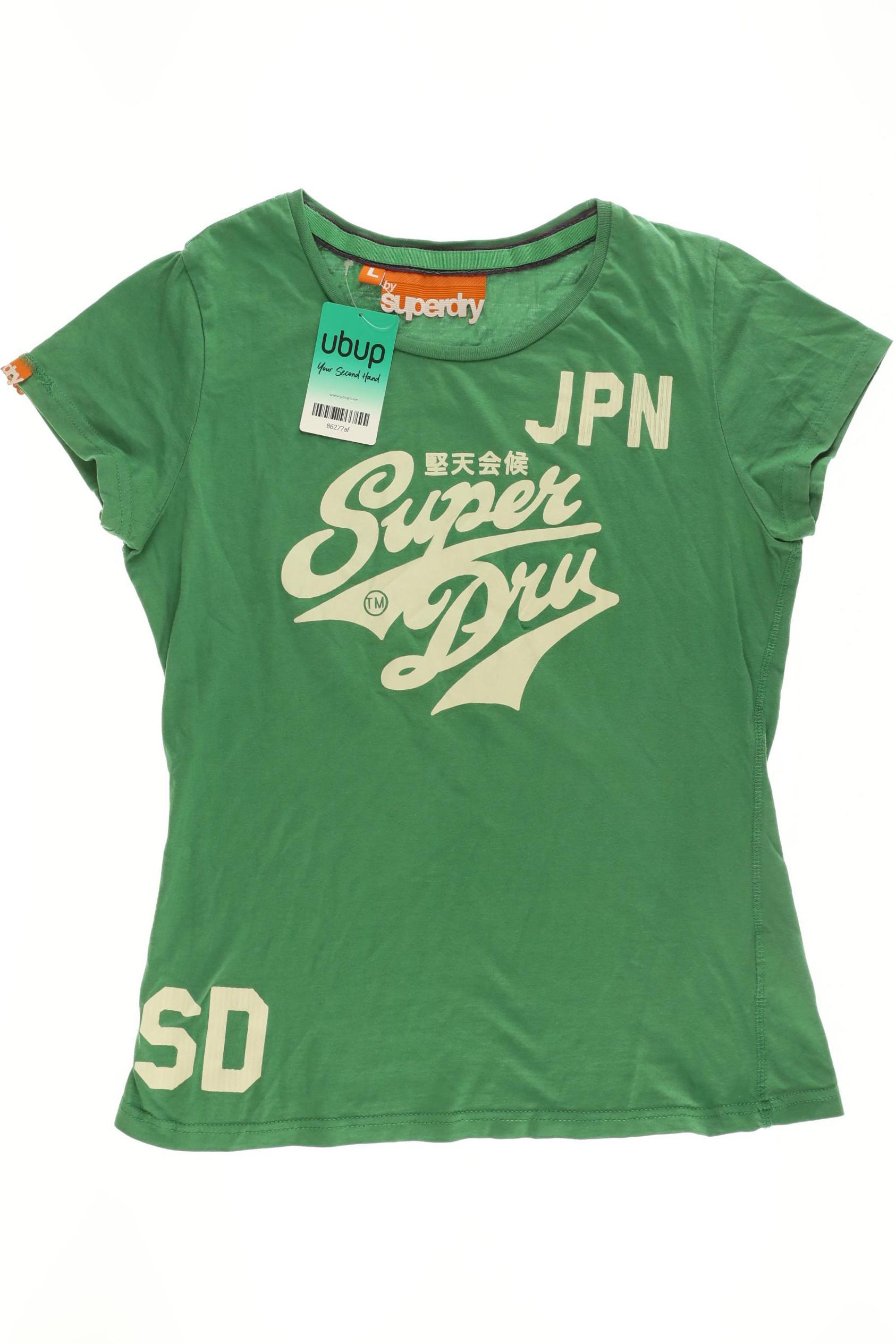 

Superdry Damen T-Shirt, grün, Gr.