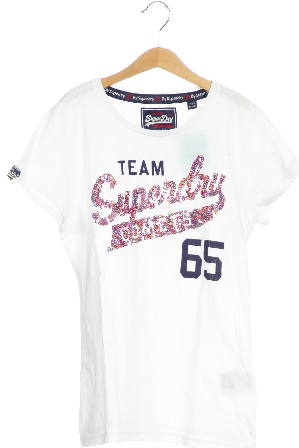 

Superdry Damen T-Shirt, weiß, Gr.