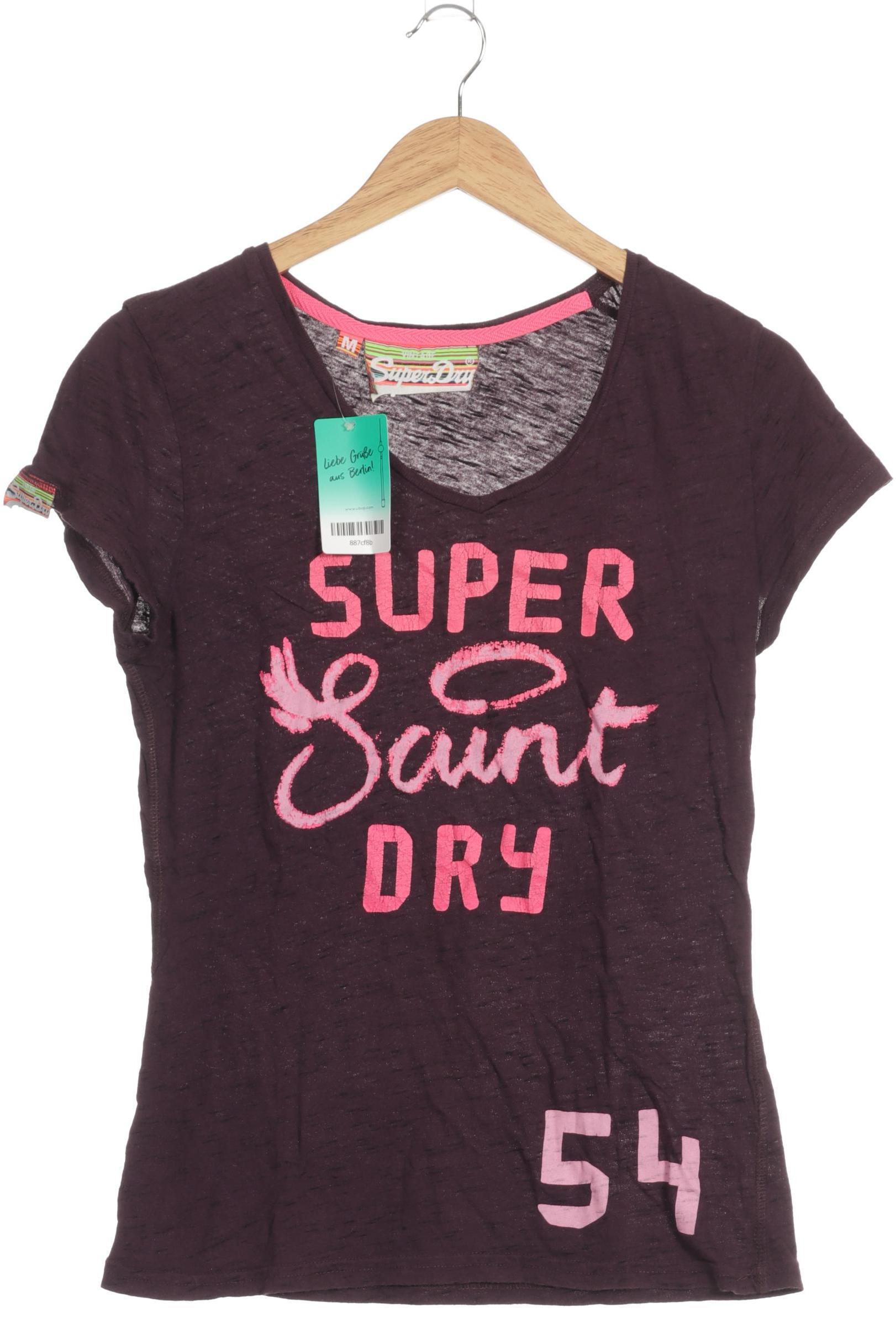 

Superdry Damen T-Shirt, lila, Gr.