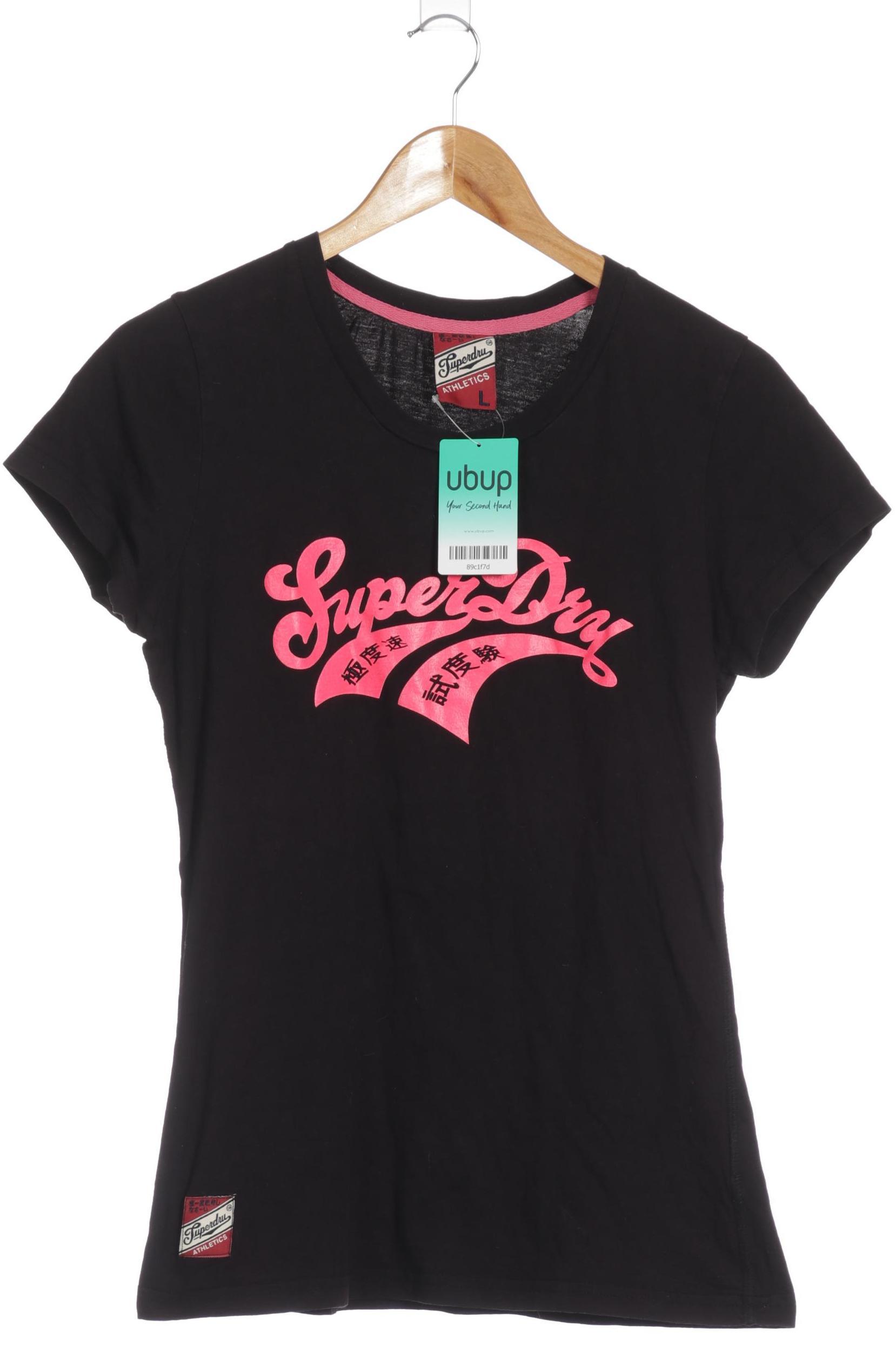 

Superdry Damen T-Shirt, schwarz, Gr.