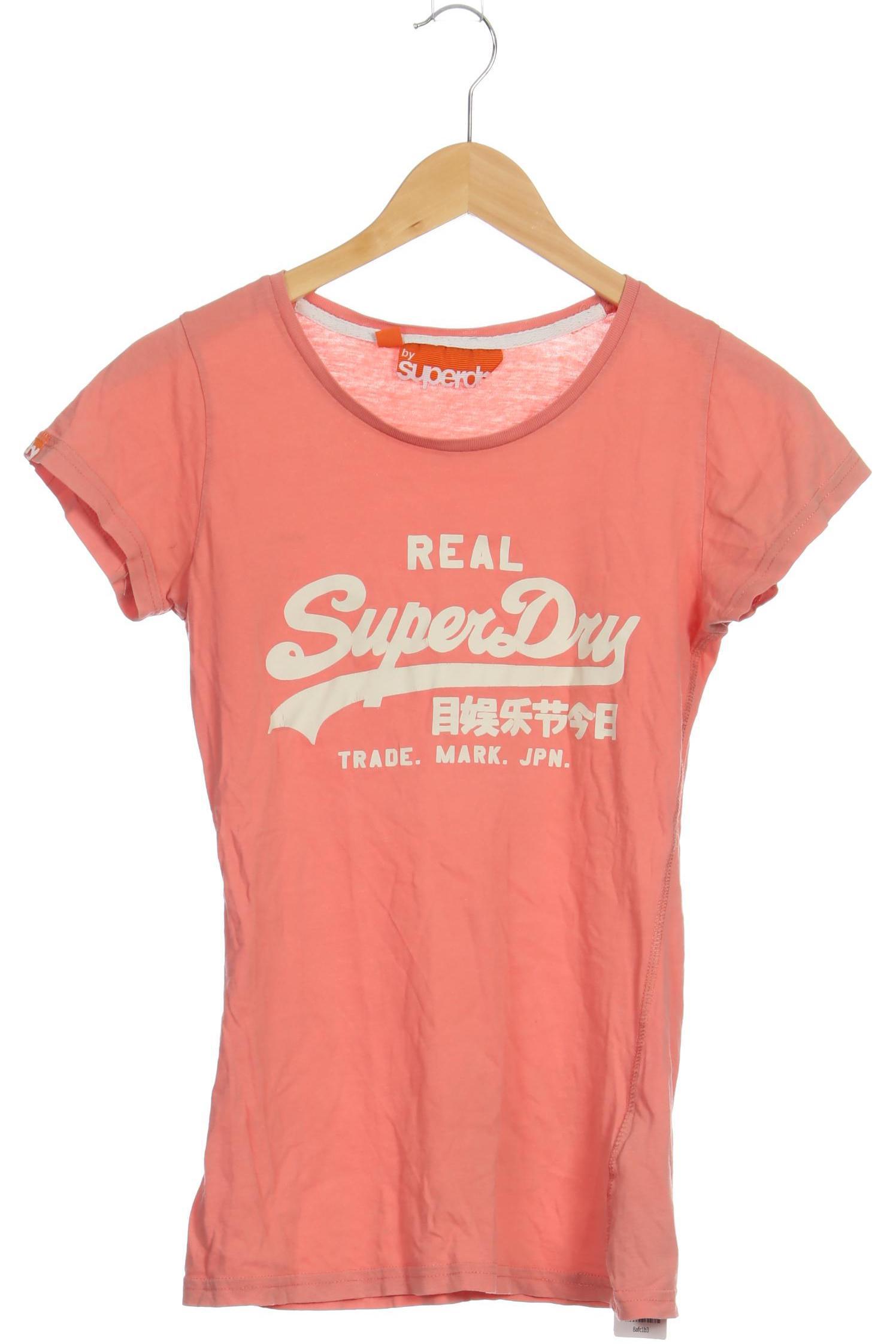 

Superdry Damen T-Shirt, pink, Gr.