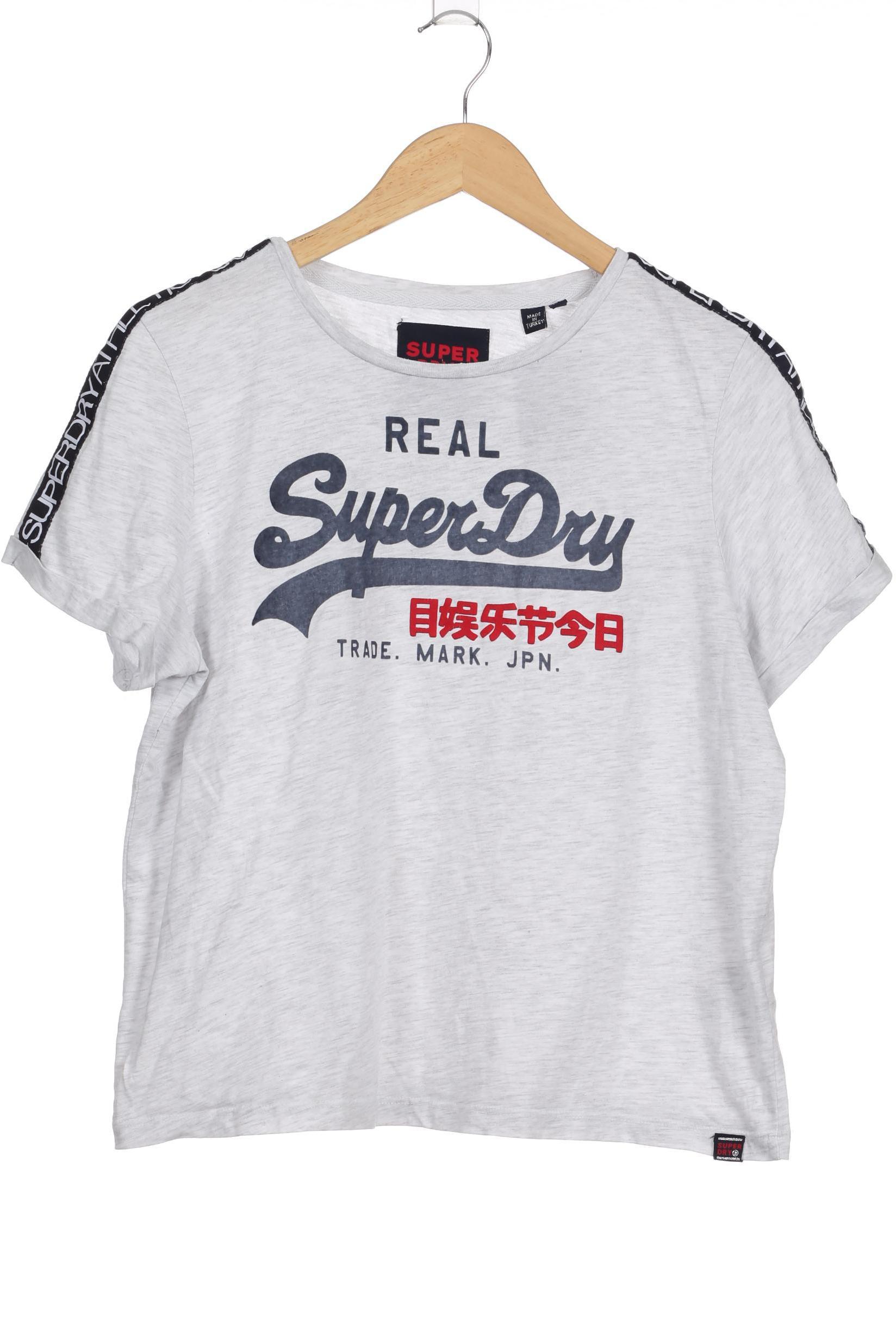 

Superdry Damen T-Shirt, grau, Gr. 42
