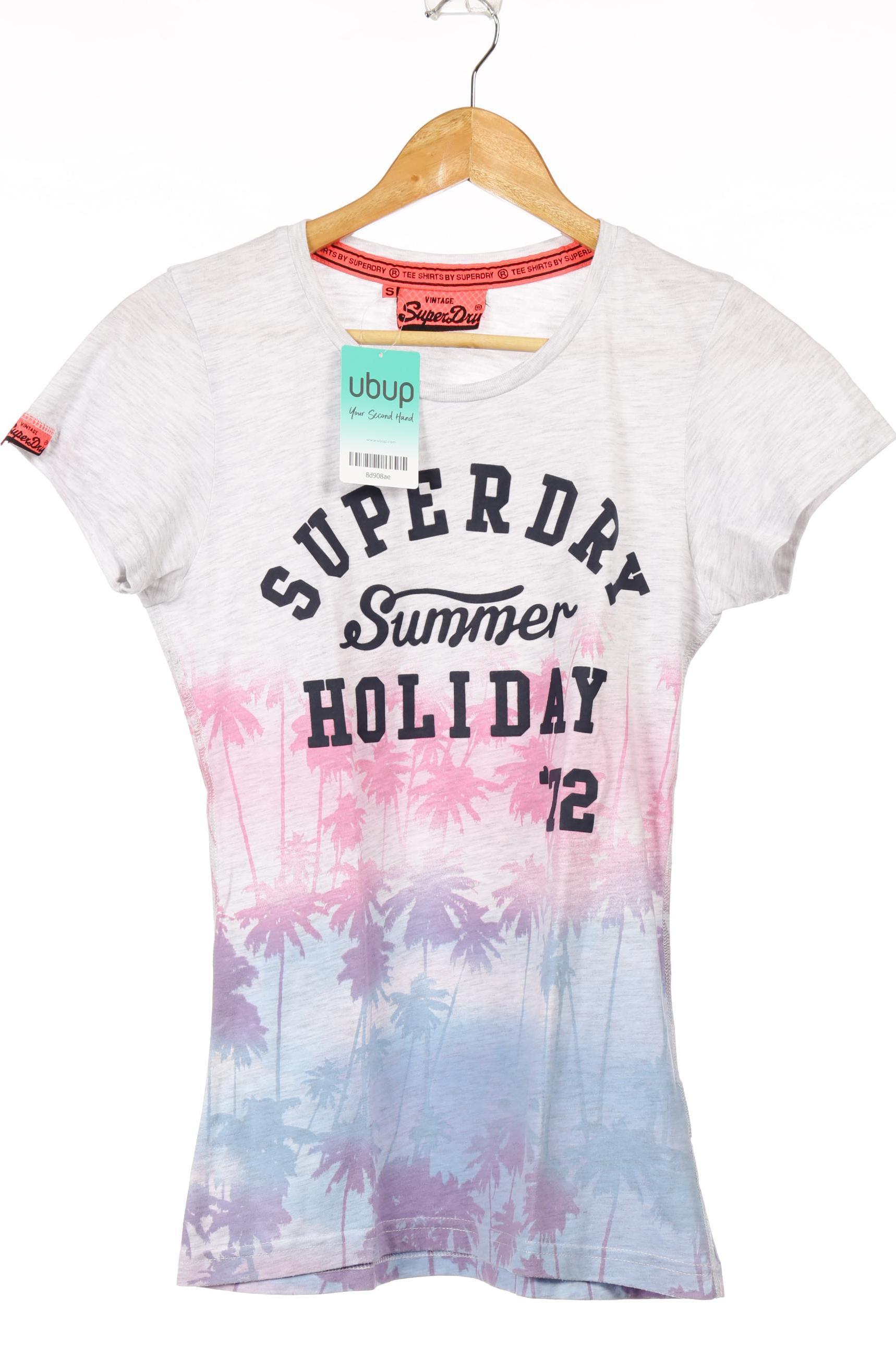 

Superdry Damen T-Shirt, grau, Gr.