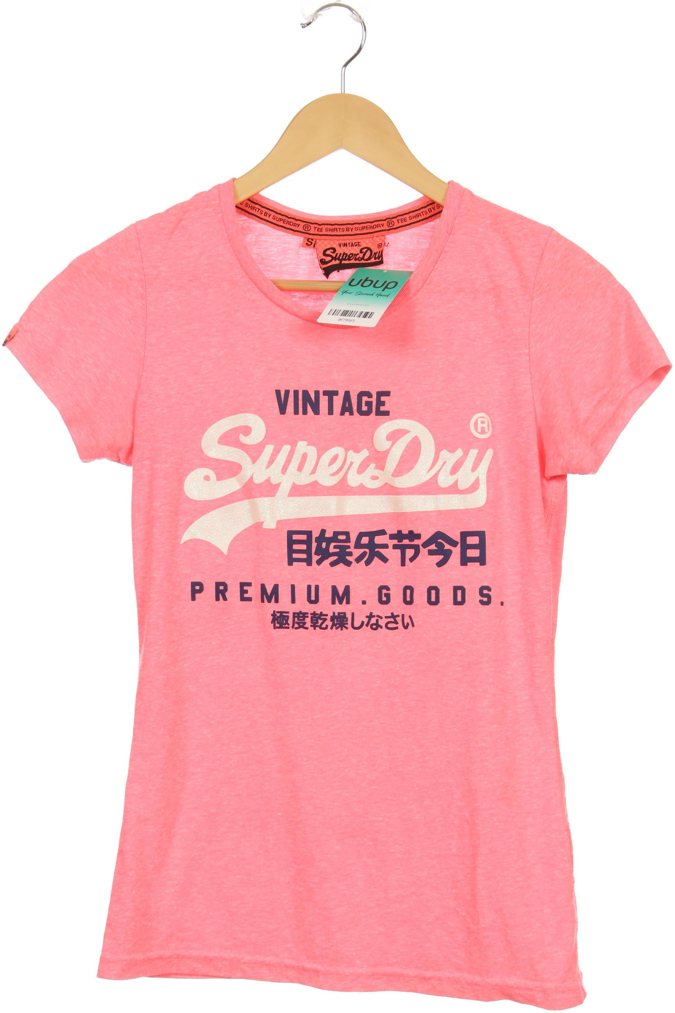 

Superdry Damen T-Shirt, pink, Gr.