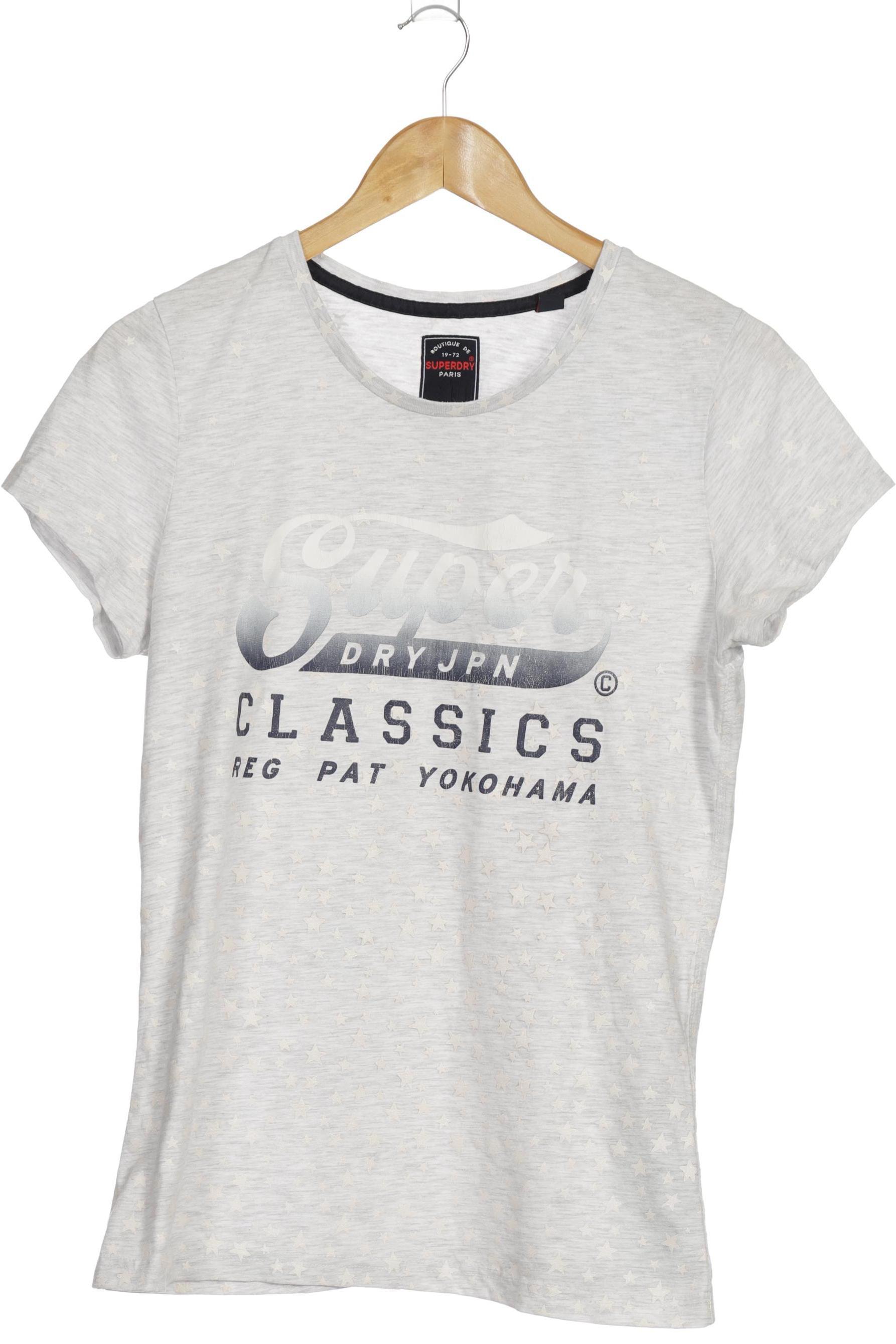 

Superdry Damen T-Shirt, grau, Gr.