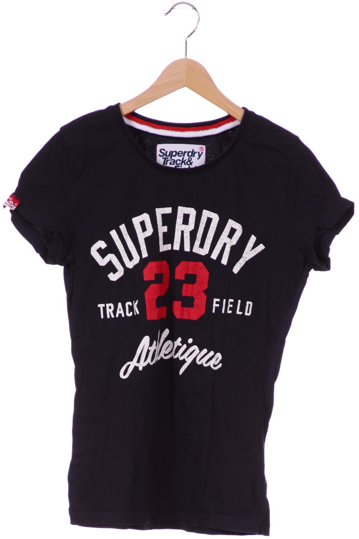 

Superdry Damen T-Shirt, schwarz, Gr.