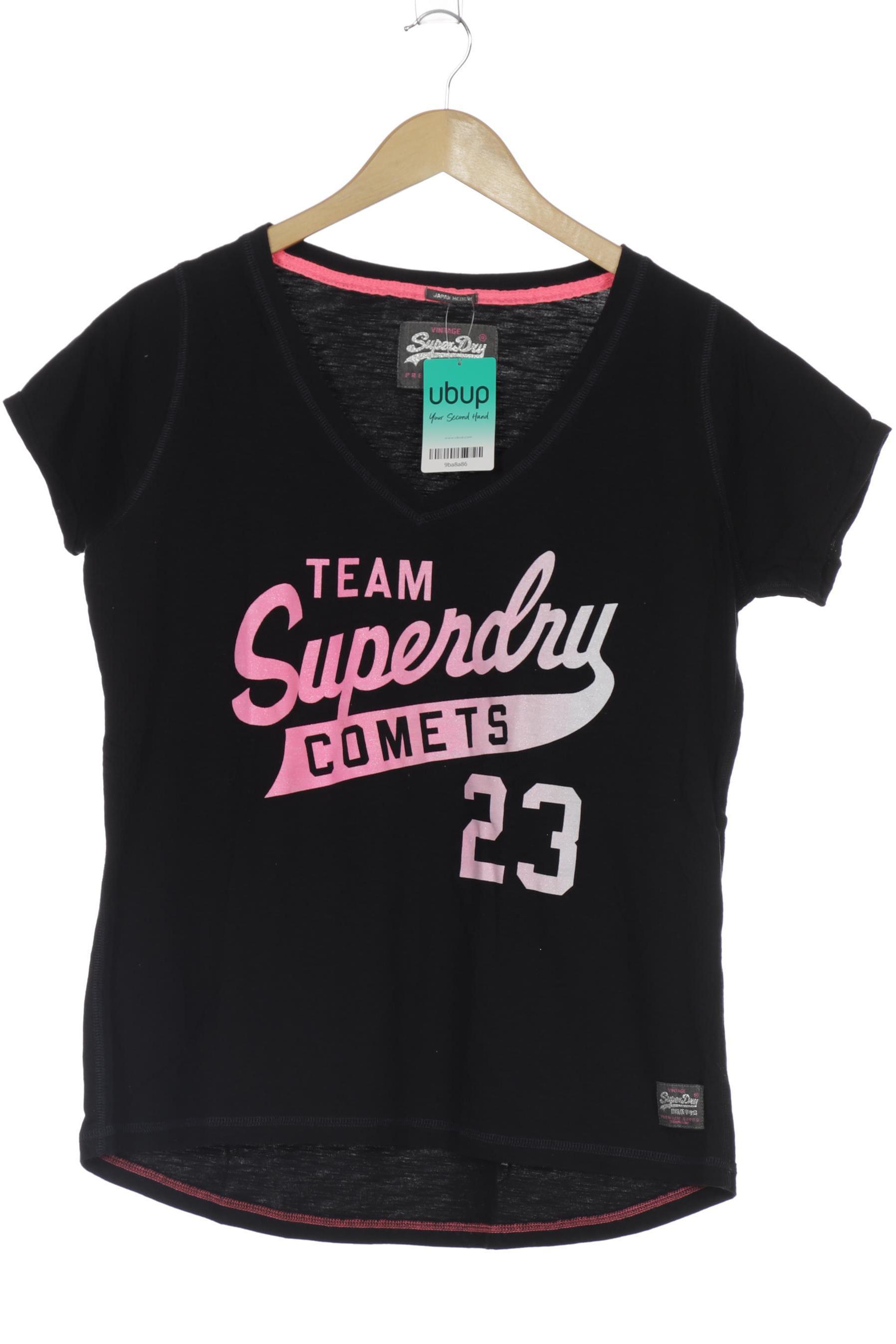 

Superdry Damen T-Shirt, schwarz, Gr.