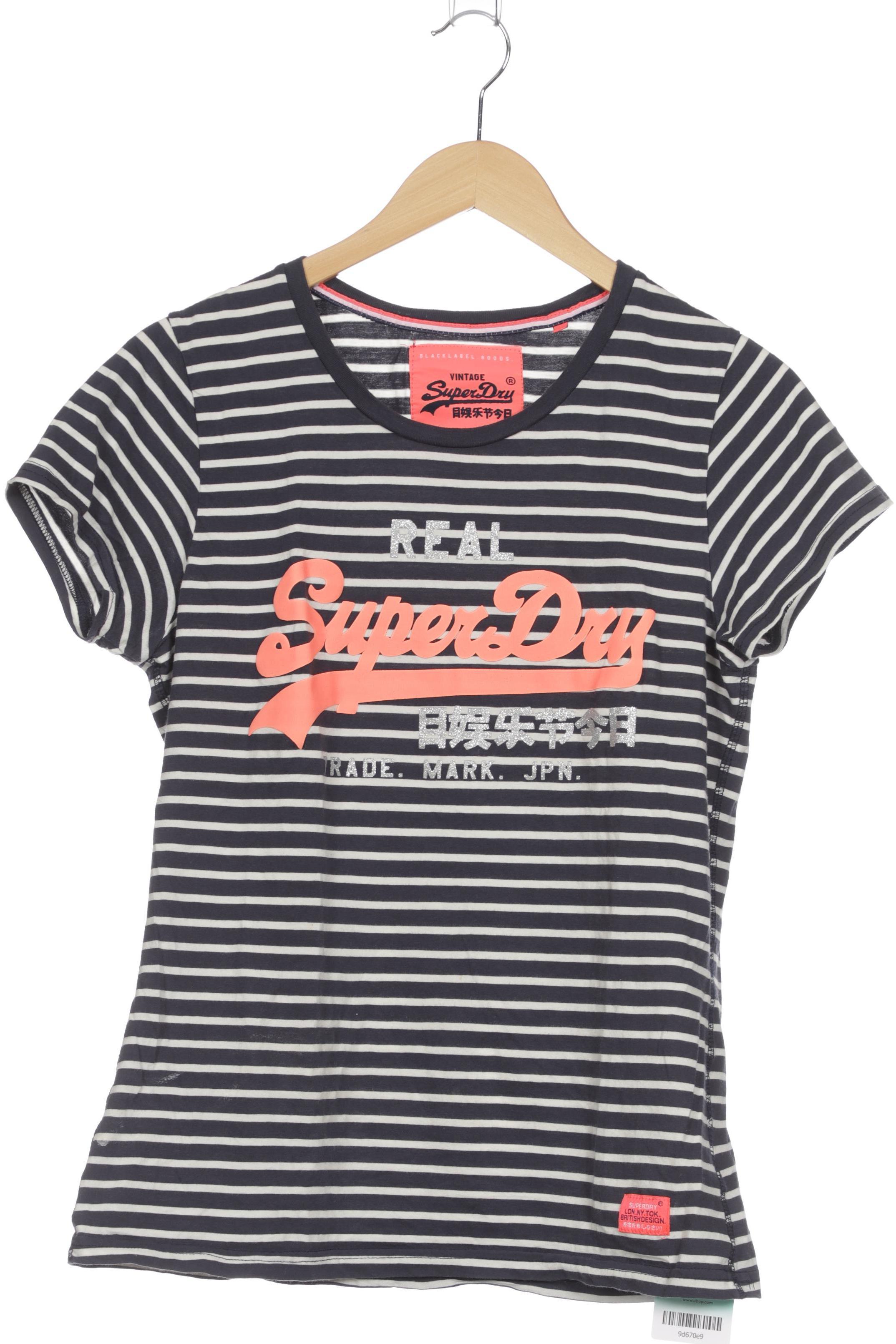 

Superdry Damen T-Shirt, blau, Gr.