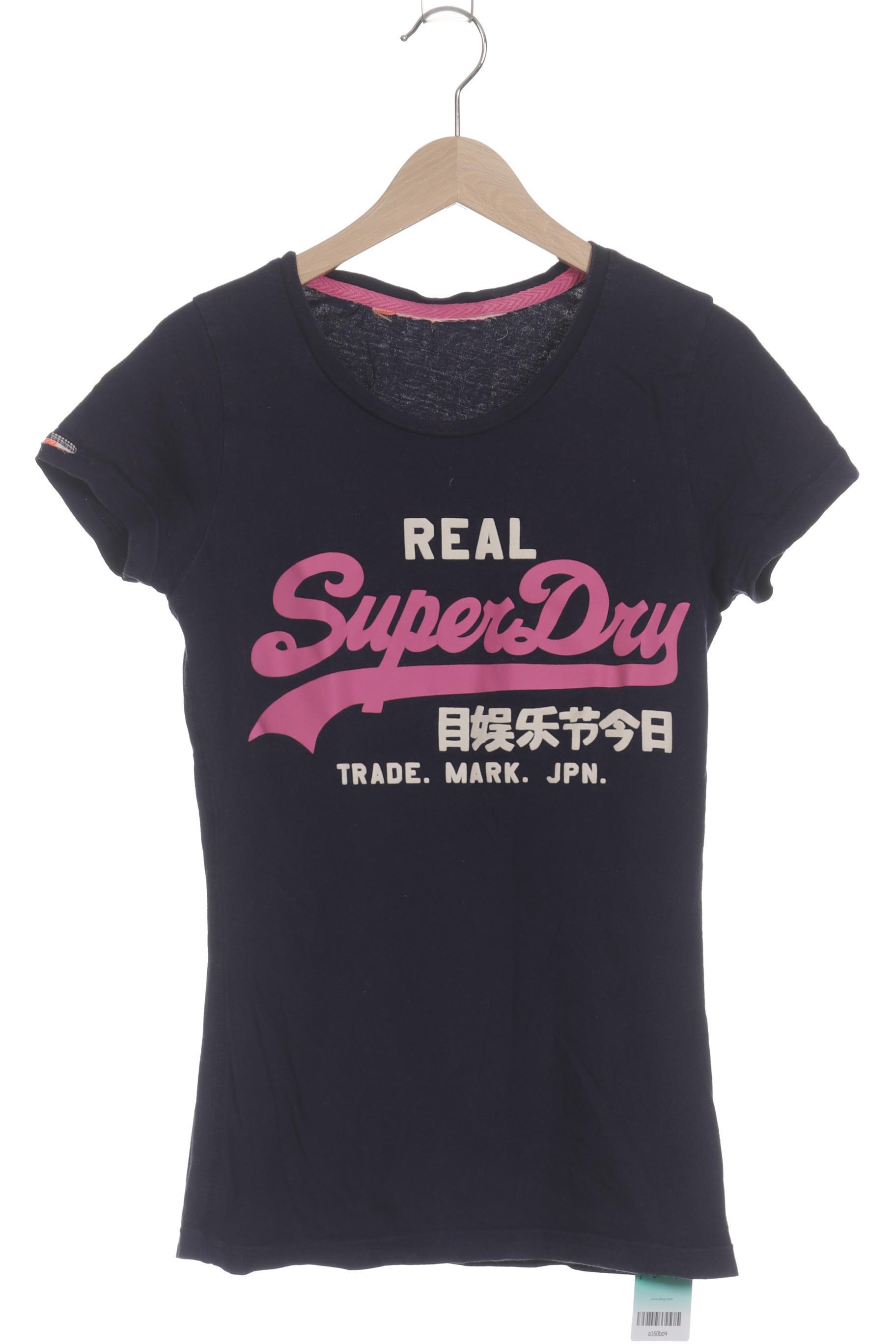 

Superdry Damen T-Shirt, blau, Gr.