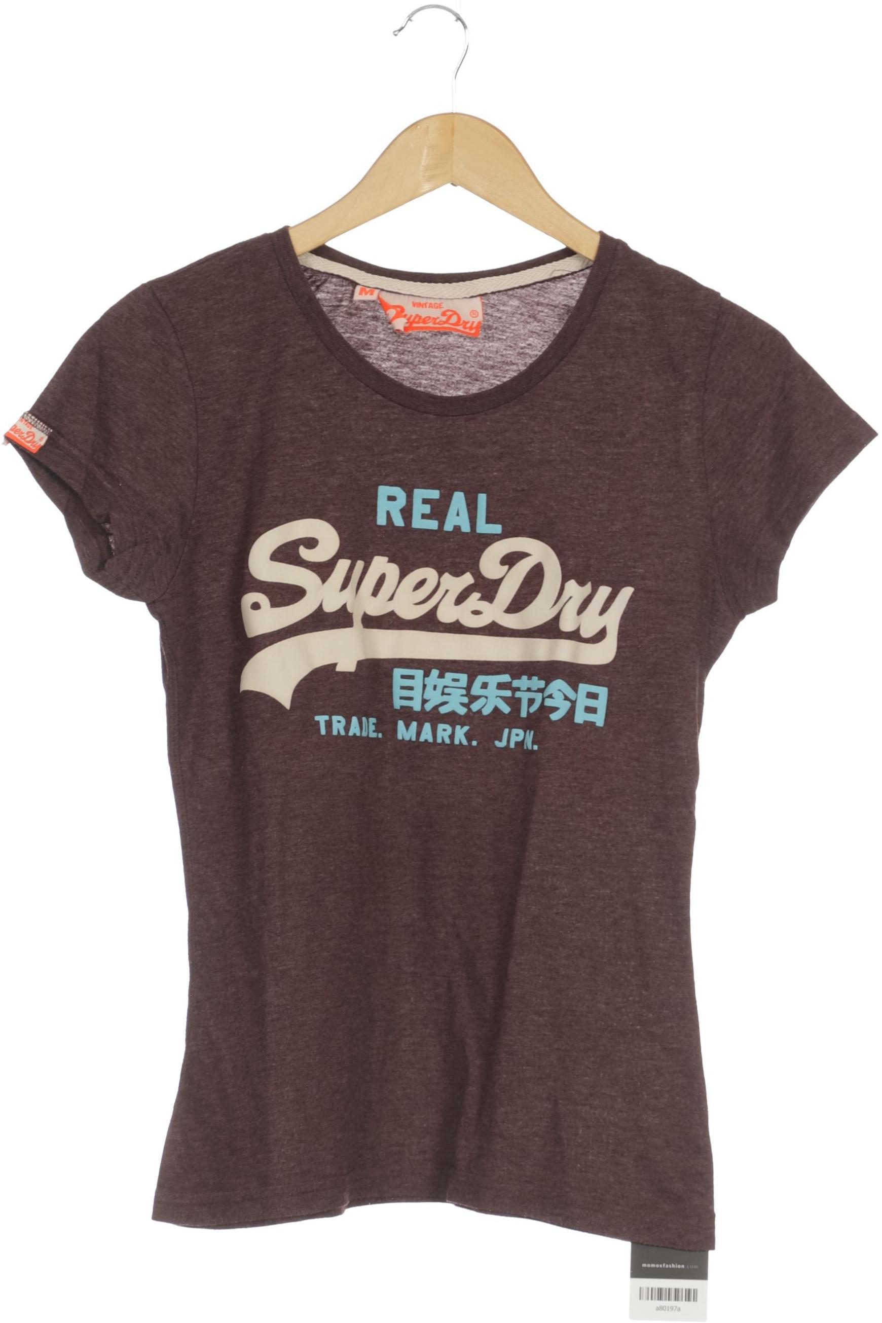 

Superdry Damen T-Shirt, braun, Gr.