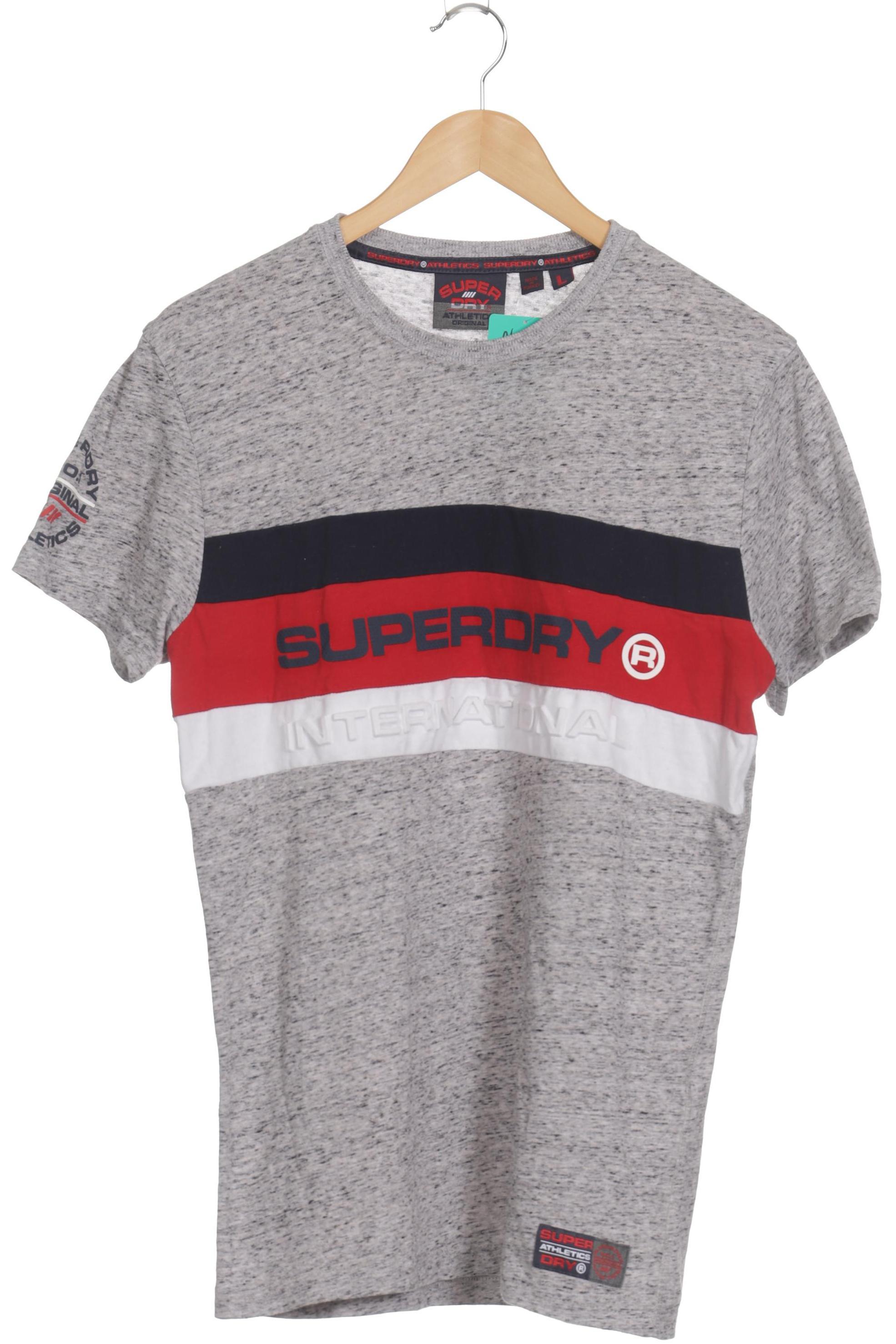 

Superdry Damen T-Shirt, grau, Gr.