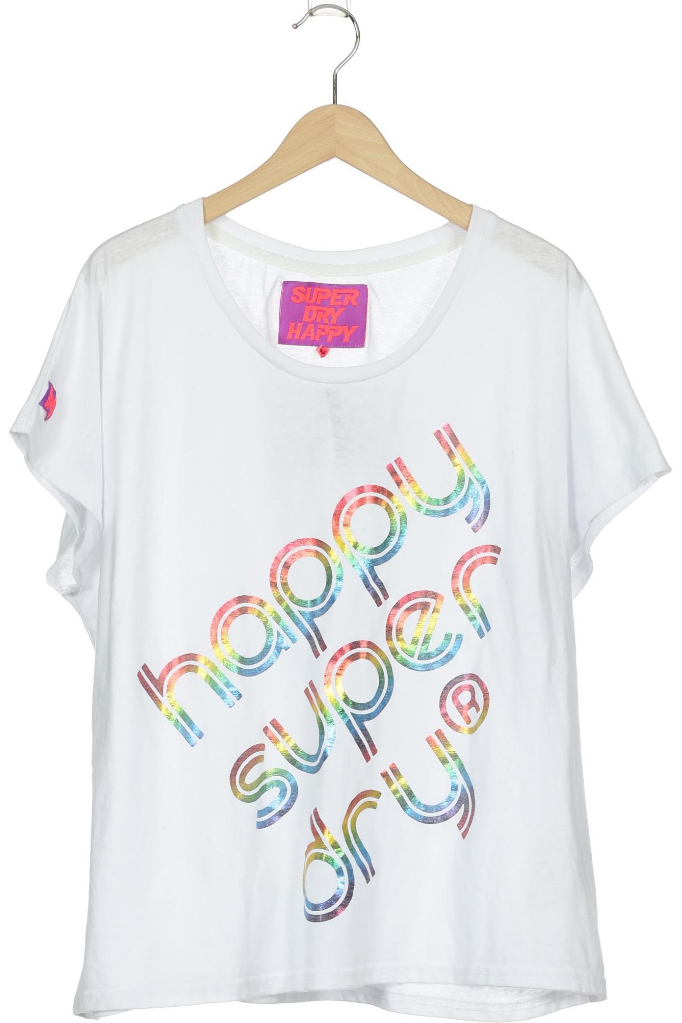 

Superdry Damen T-Shirt, weiß, Gr.