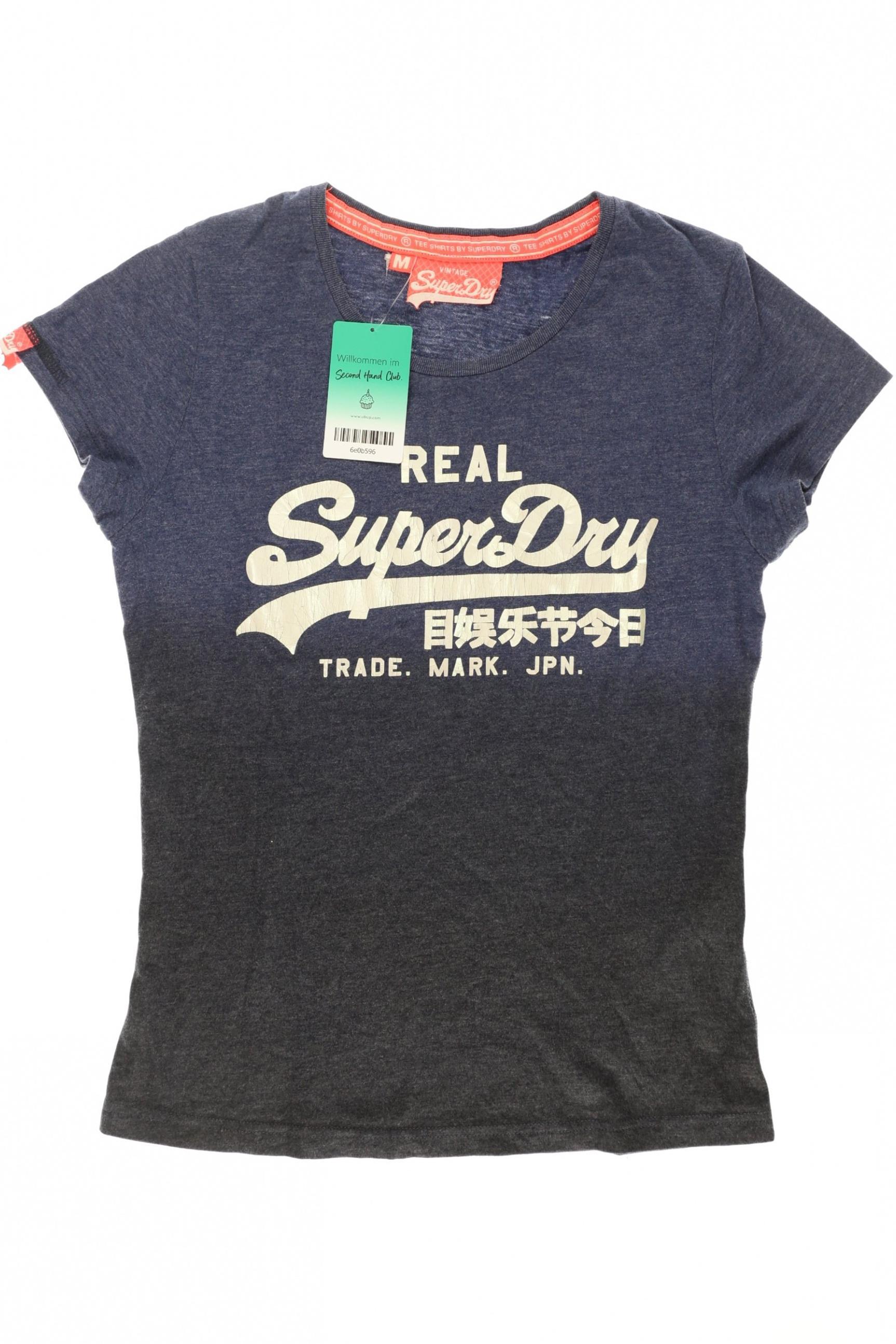 

Superdry Damen T-Shirt, blau, Gr.