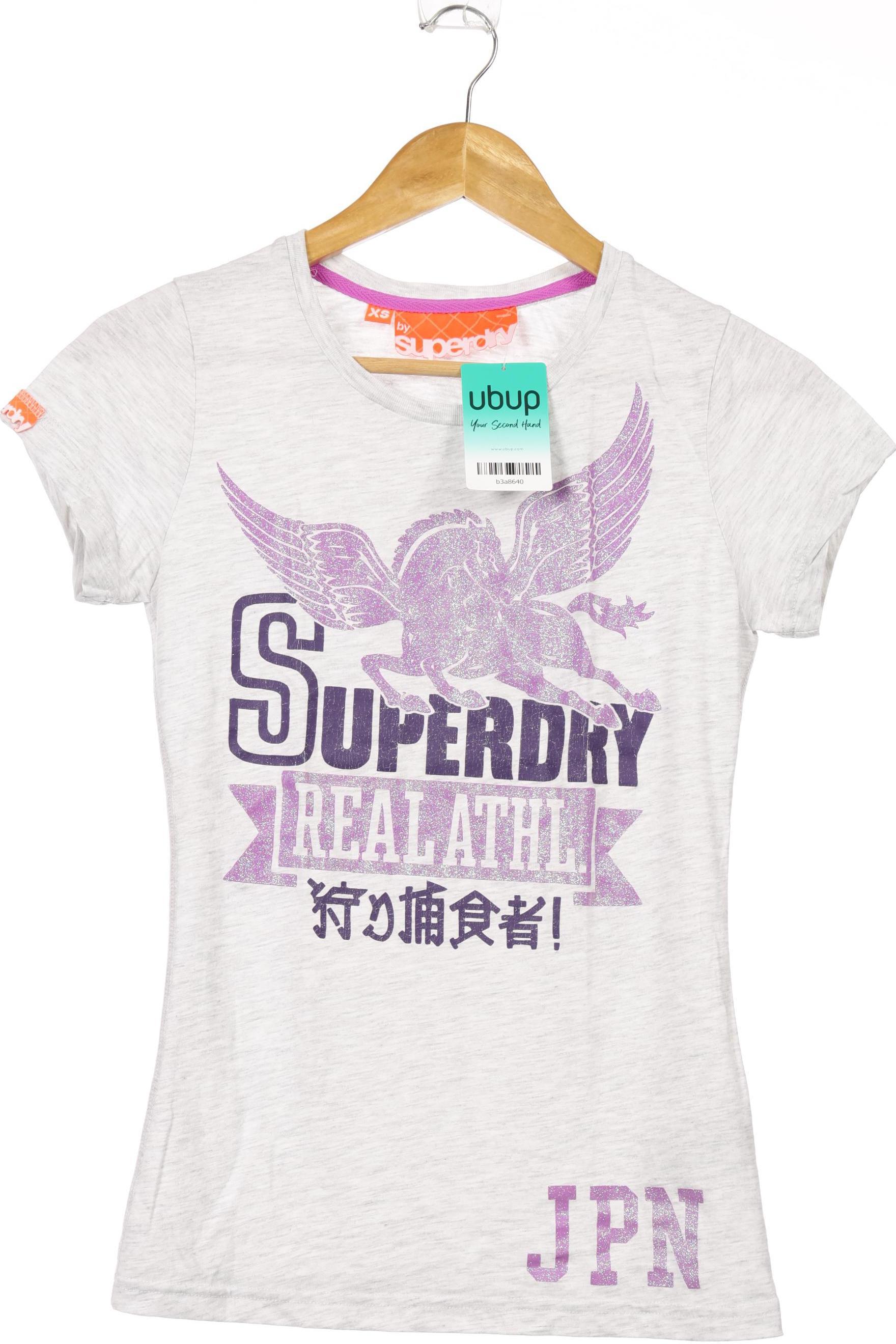 

Superdry Damen T-Shirt, grau, Gr.
