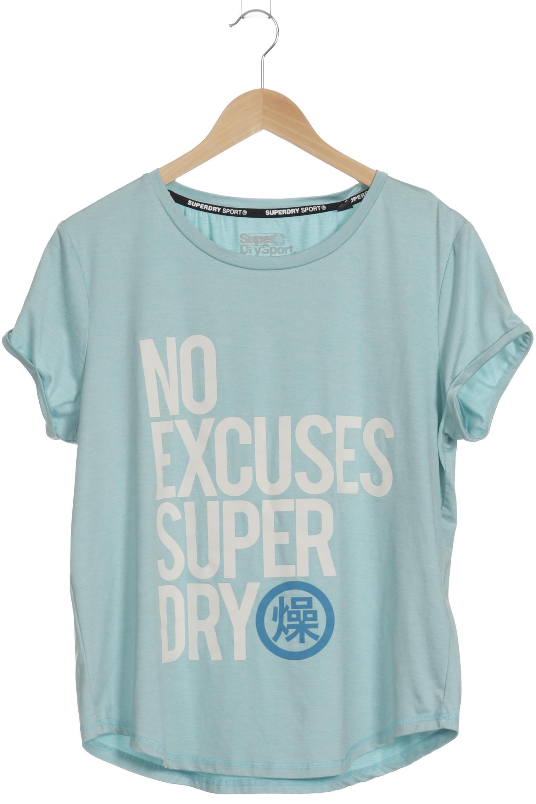 

Superdry Damen T-Shirt, blau, Gr.