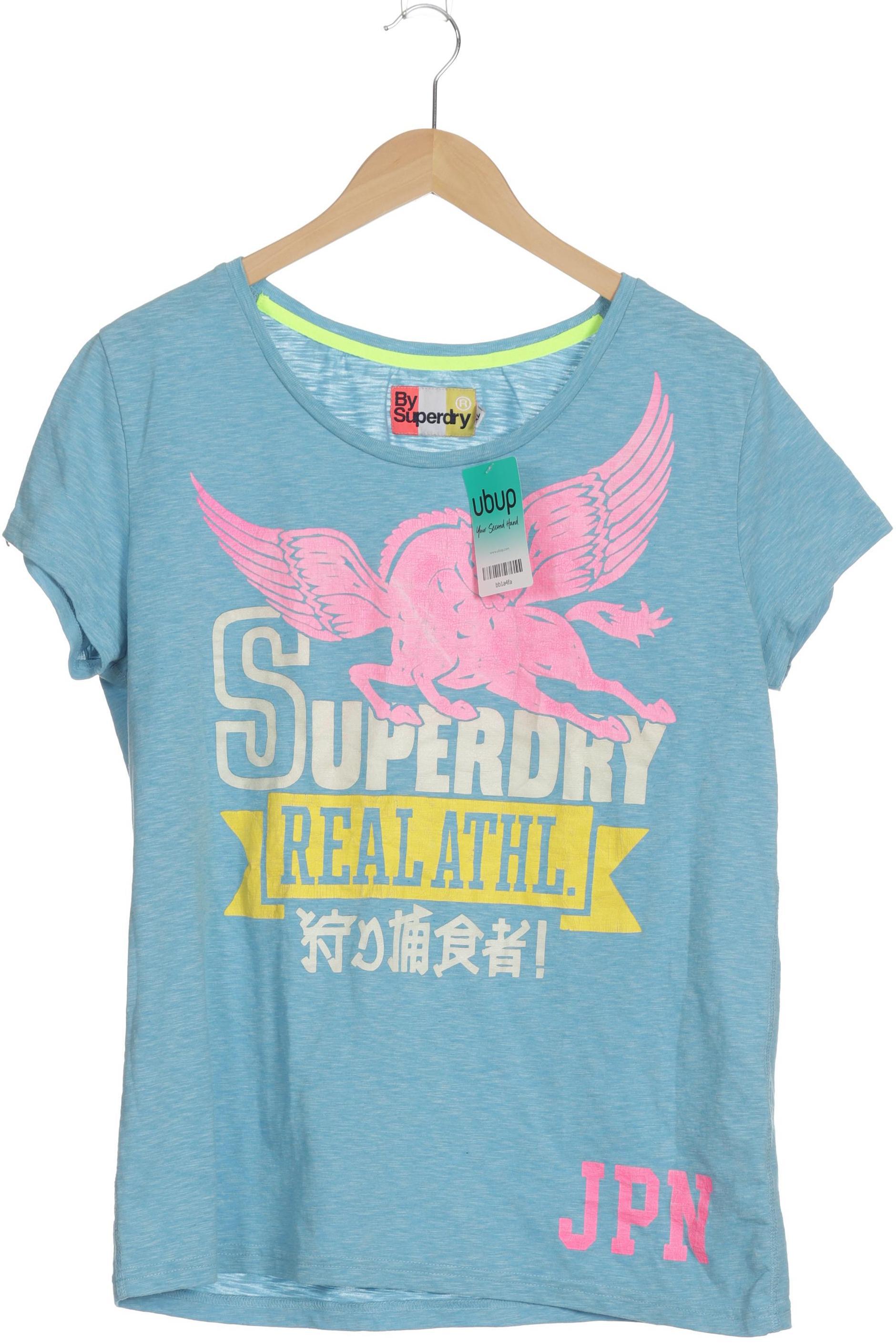 

Superdry Damen T-Shirt, blau, Gr.