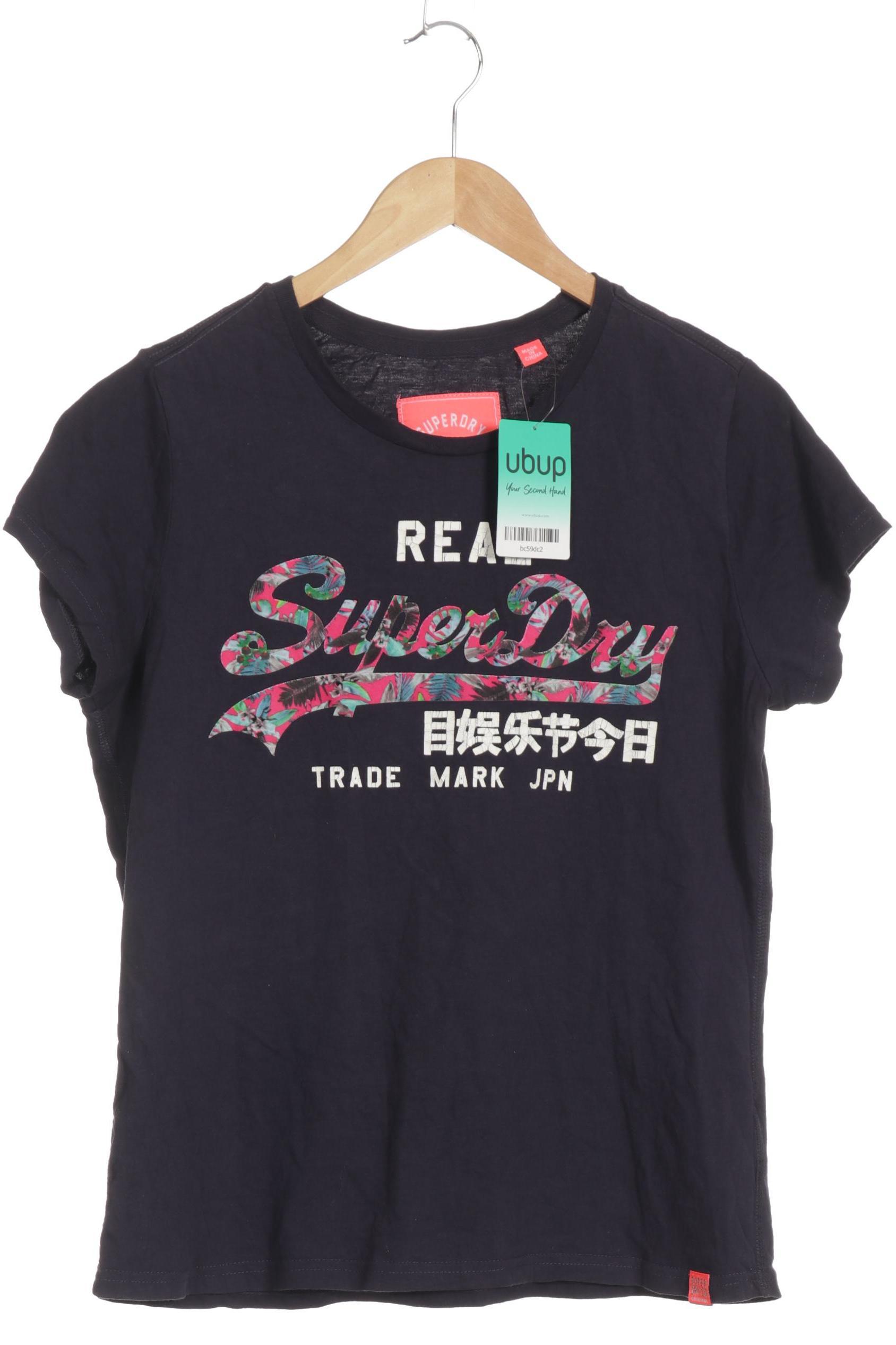 

Superdry Damen T-Shirt, blau, Gr.