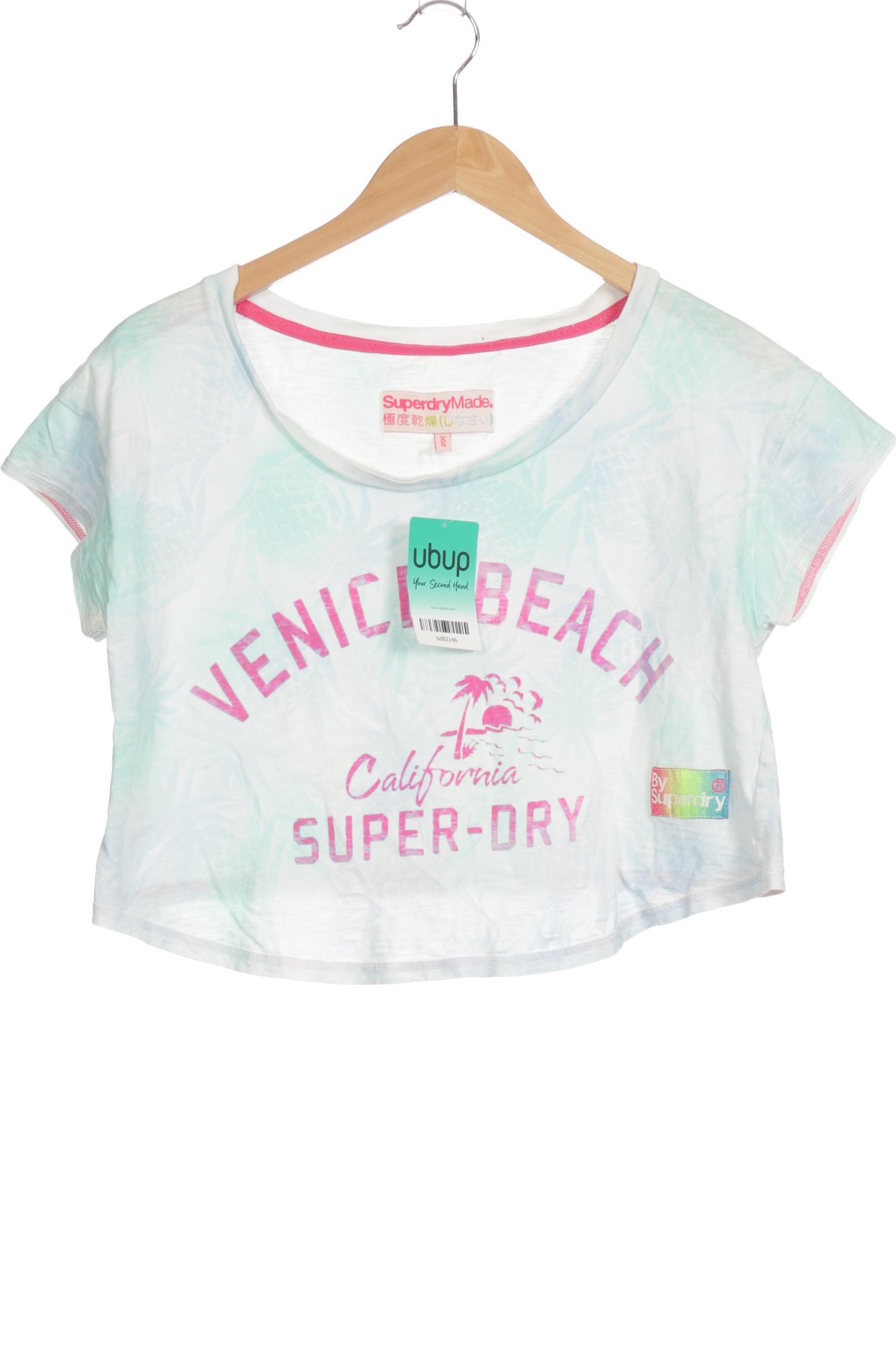 

Superdry Damen T-Shirt, blau, Gr.