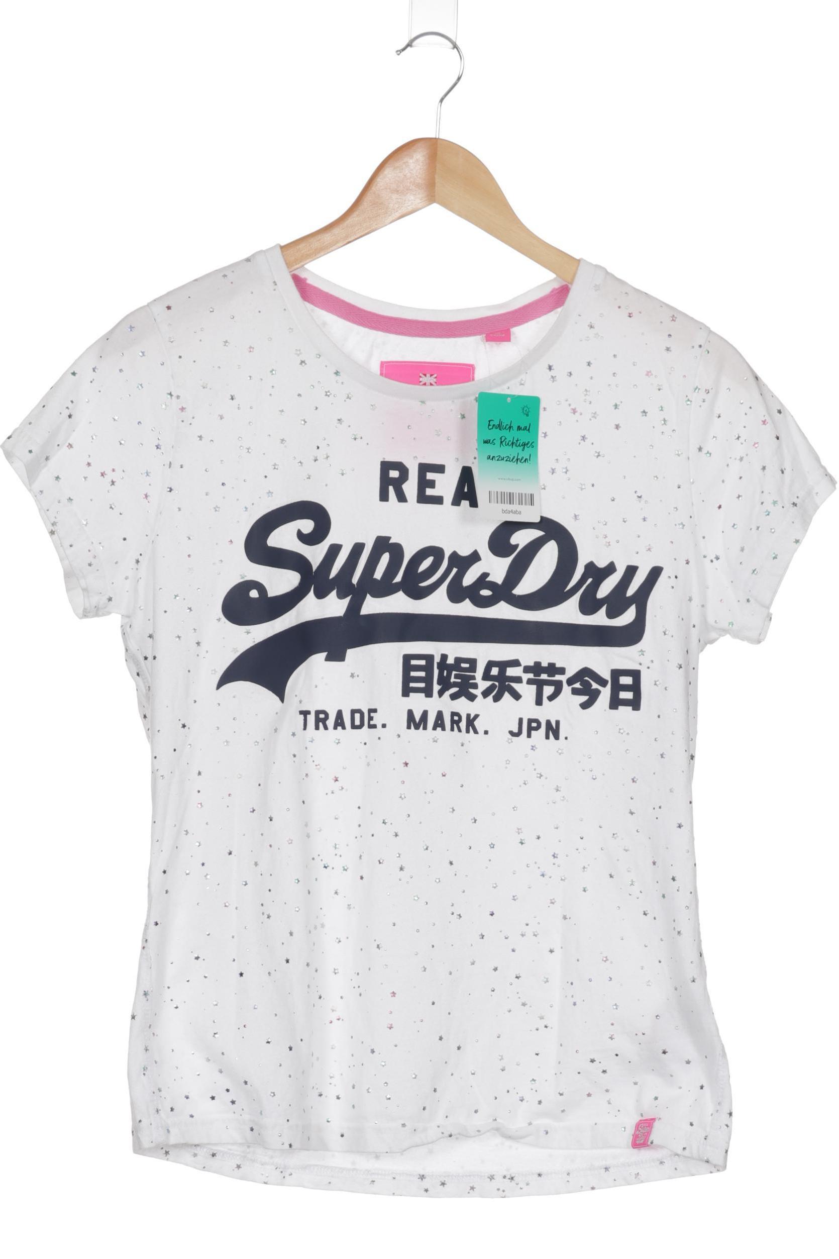 

Superdry Damen T-Shirt, weiß, Gr.