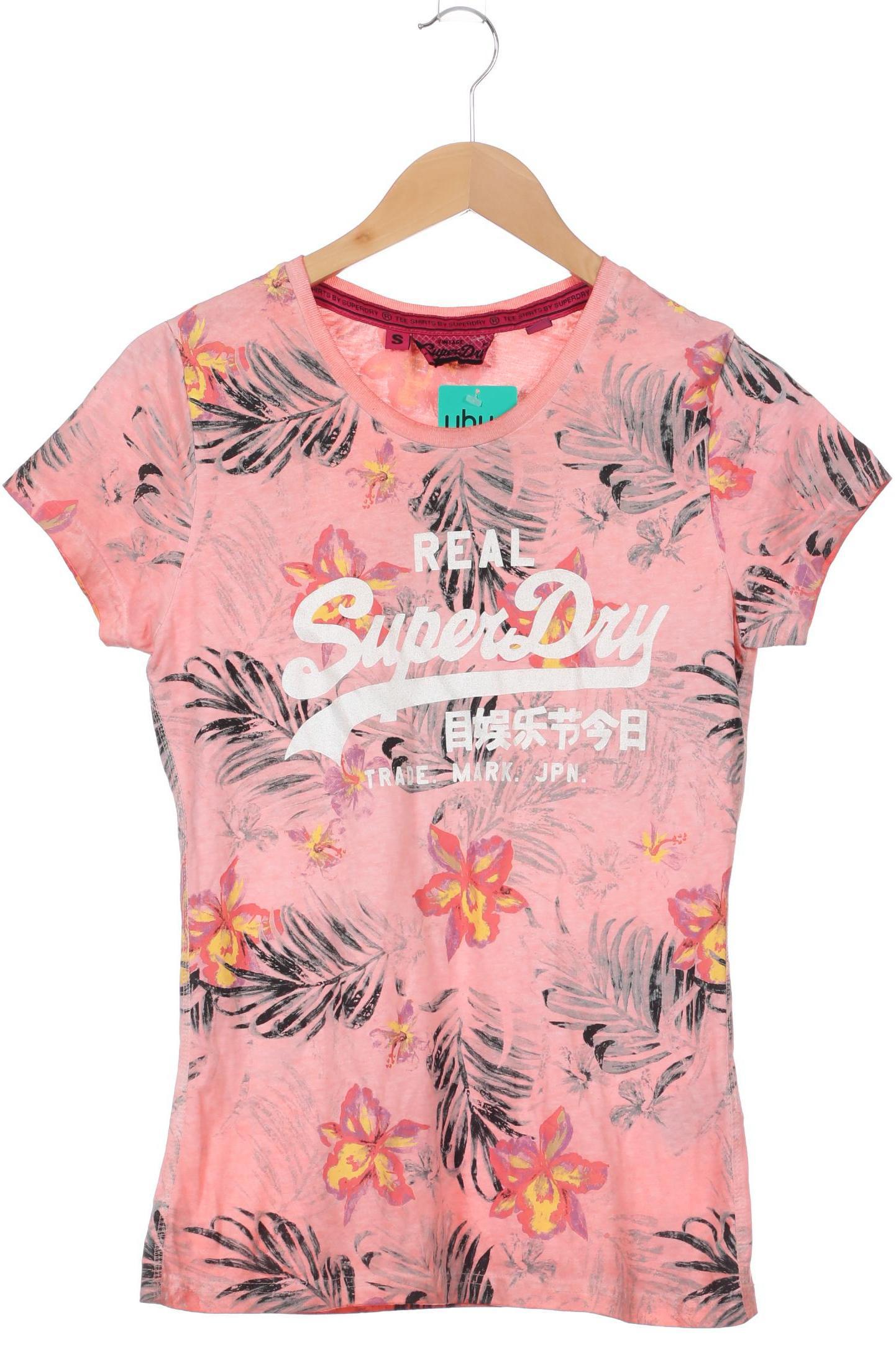 

Superdry Damen T-Shirt, pink, Gr.