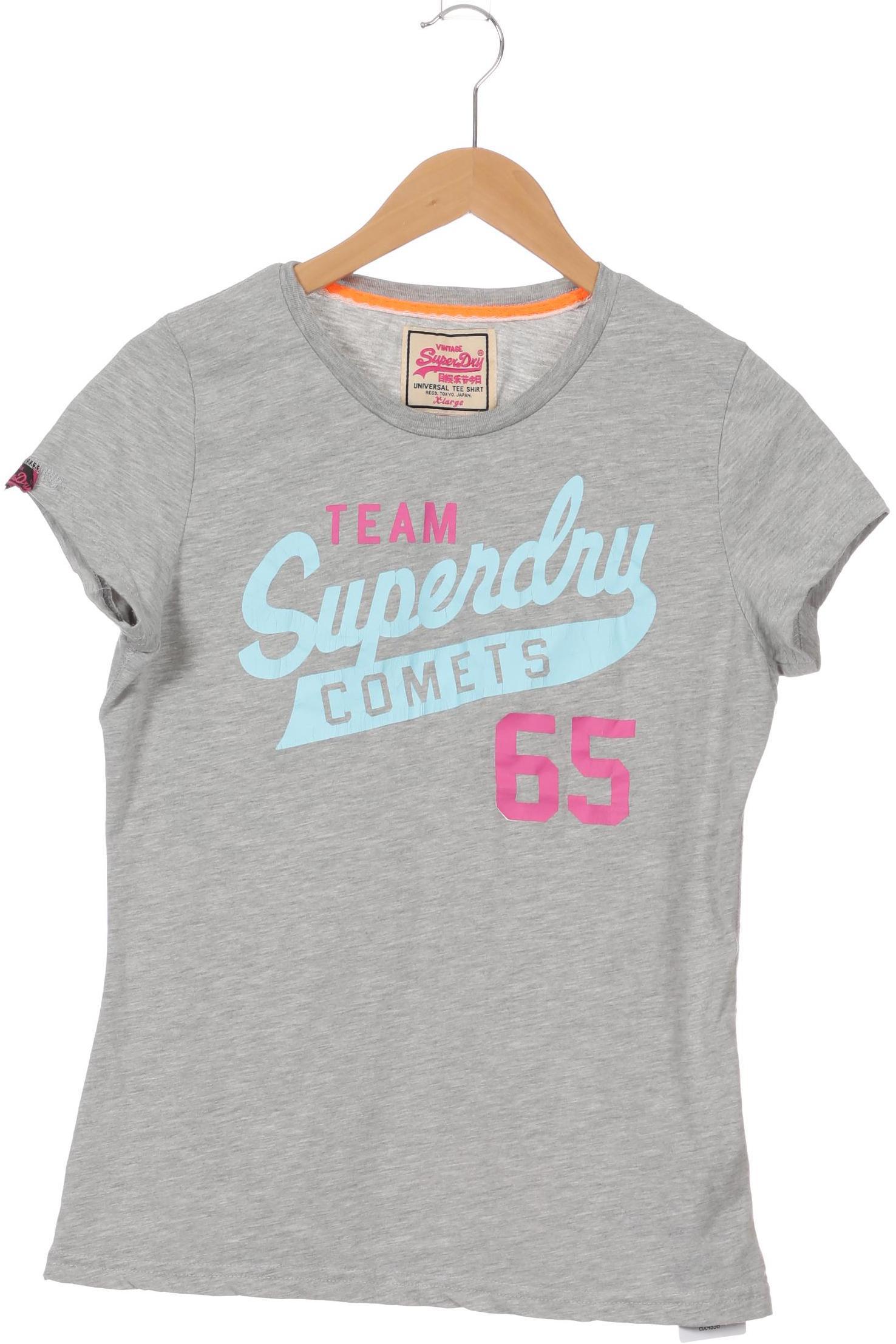 

Superdry Damen T-Shirt, grau, Gr.