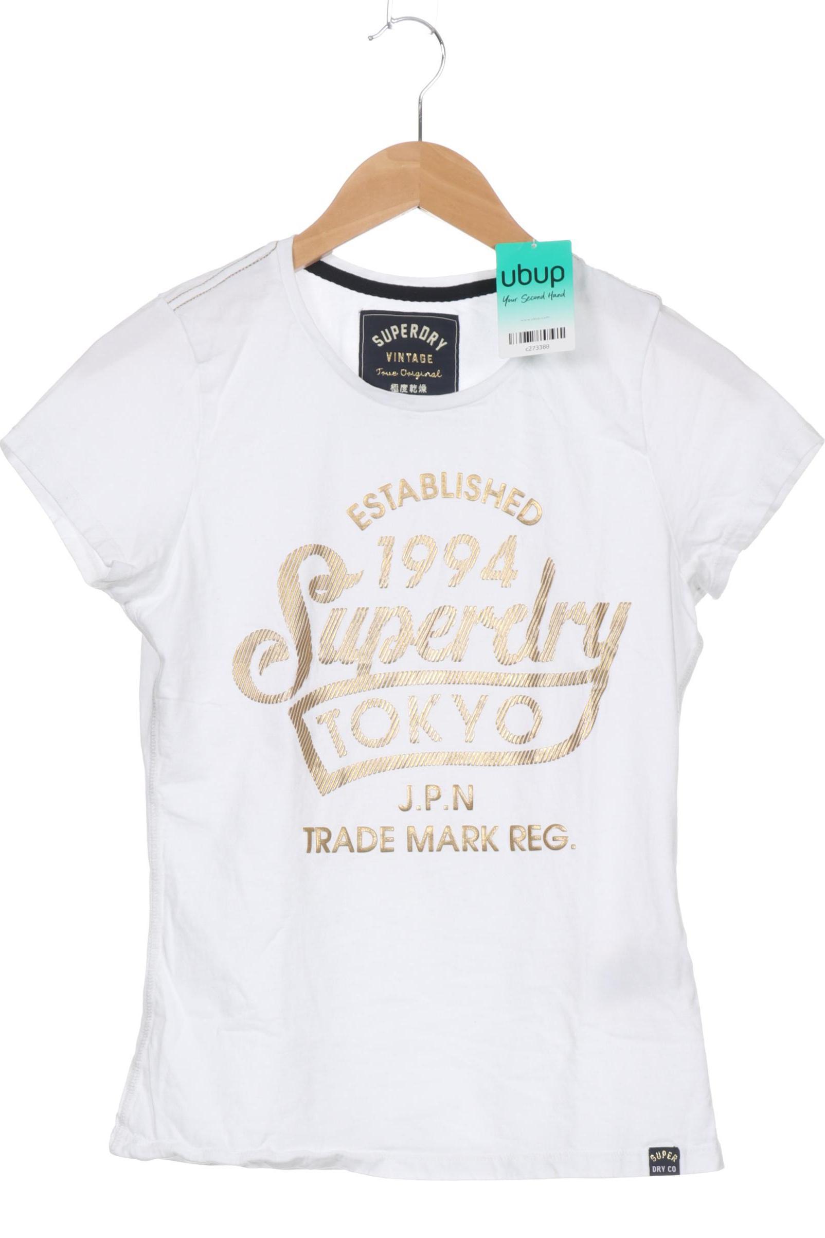 

Superdry Damen T-Shirt, weiß, Gr. 40