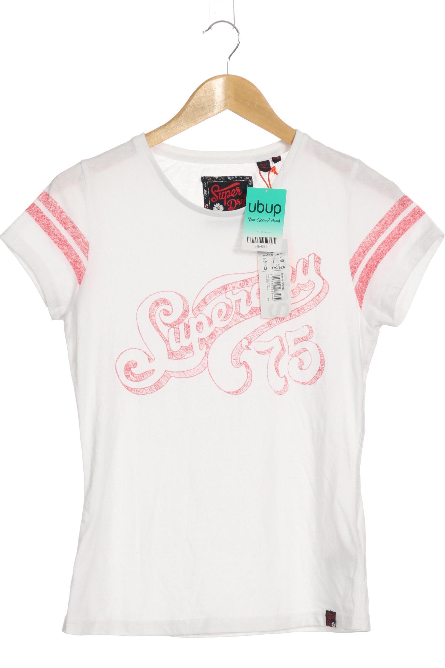 

Superdry Damen T-Shirt, weiß, Gr. 40