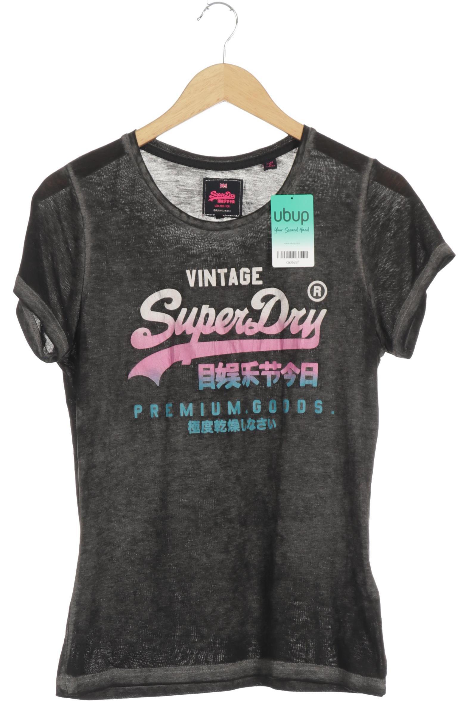 

Superdry Damen T-Shirt, schwarz, Gr.
