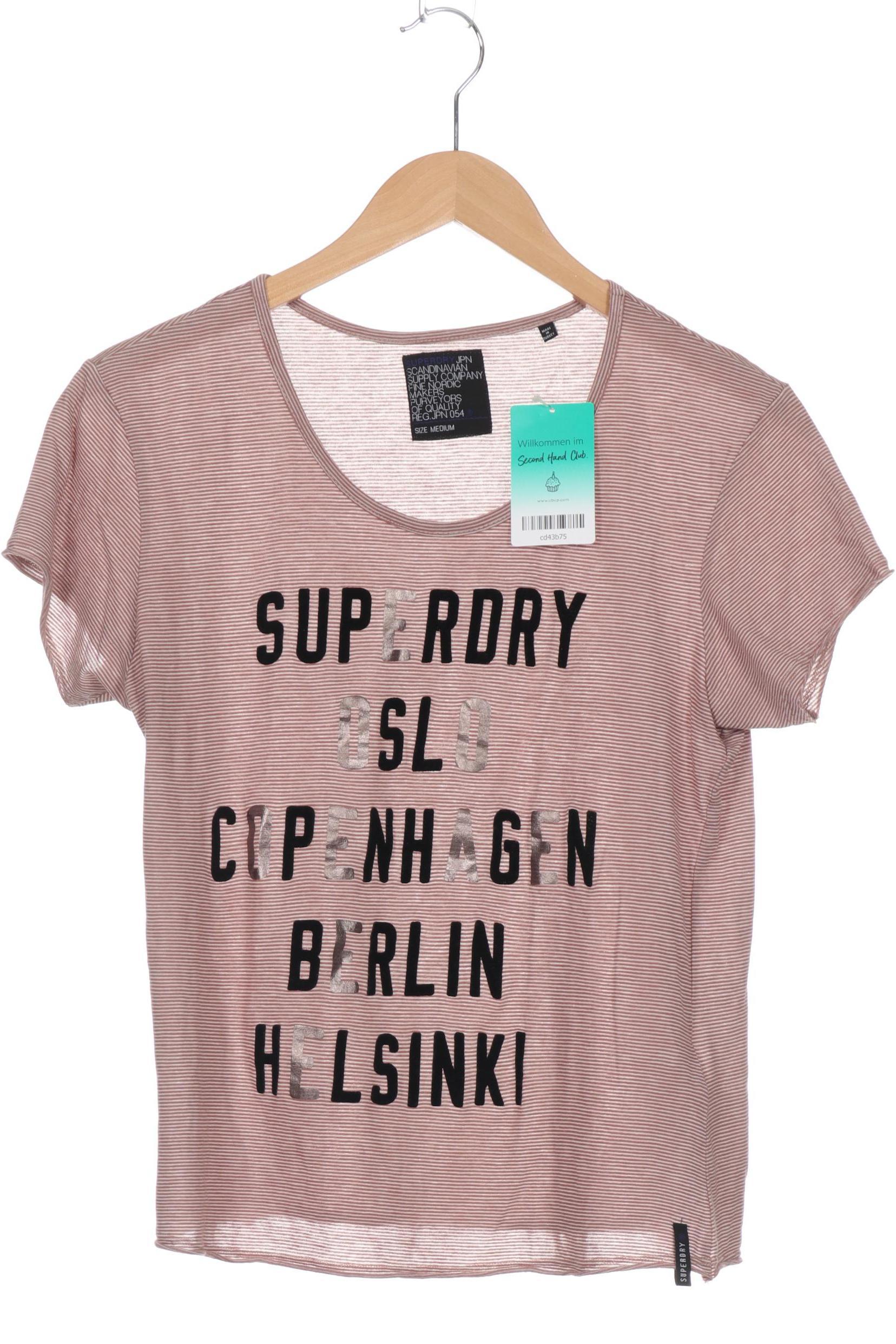 

Superdry Damen T-Shirt, braun, Gr.