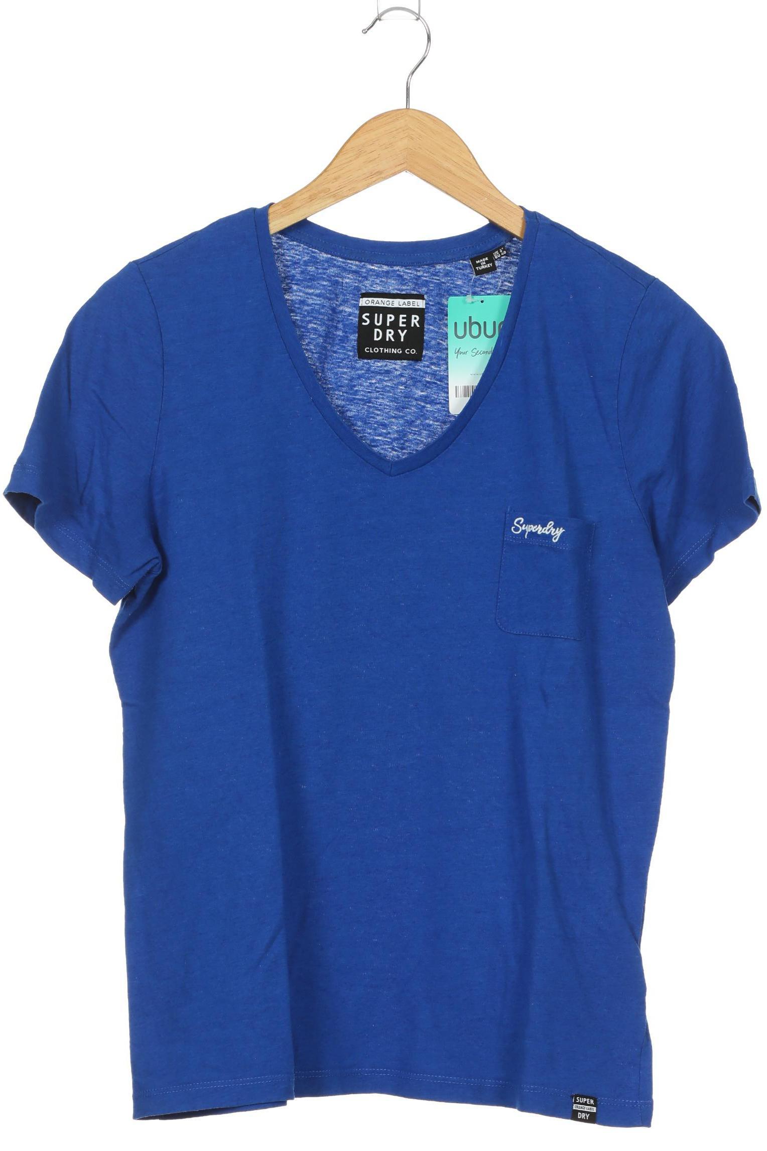 

Superdry Damen T-Shirt, blau, Gr. 40